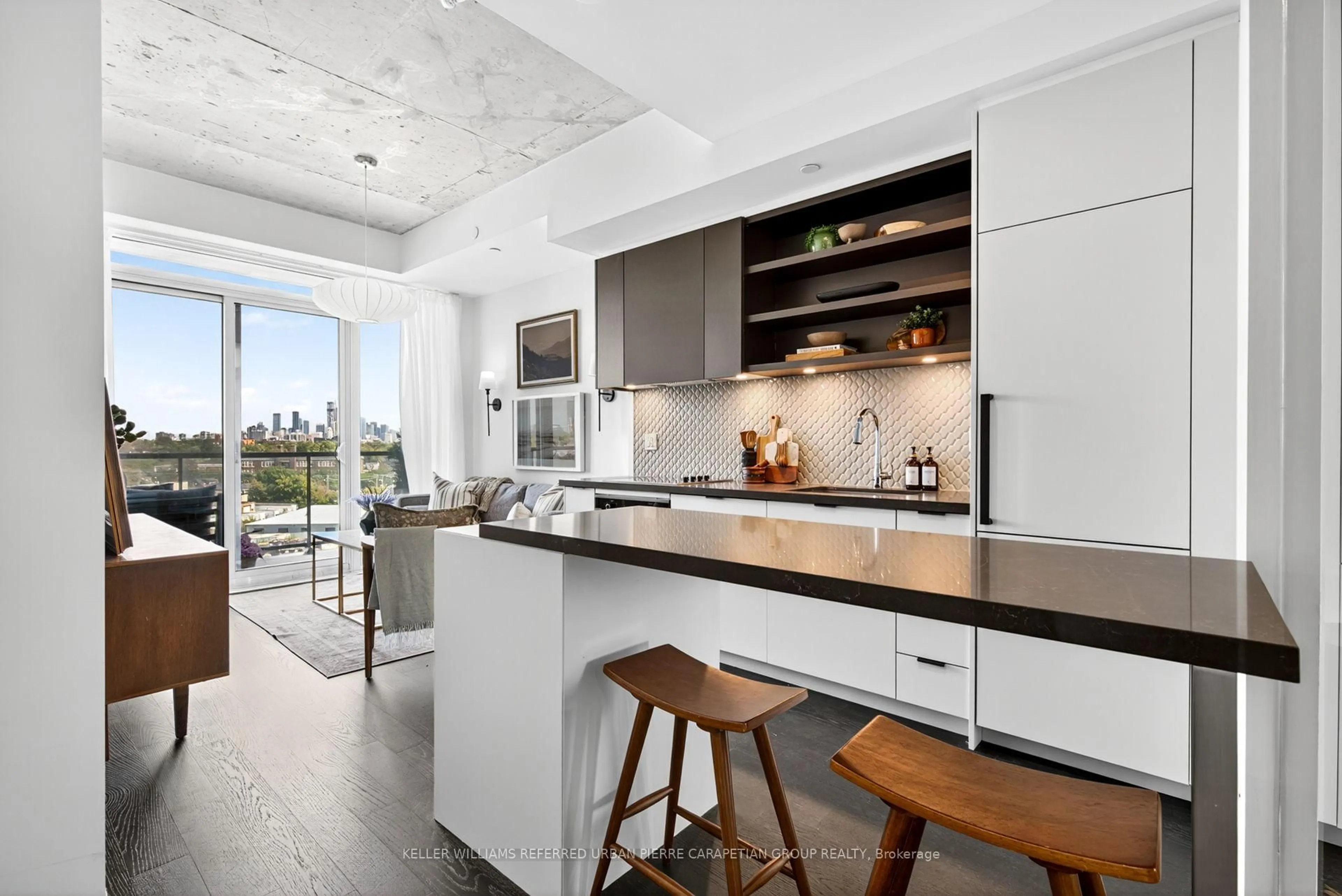 Contemporary kitchen, unknown for 57 Brock Ave #702, Toronto Ontario M3H 3N2