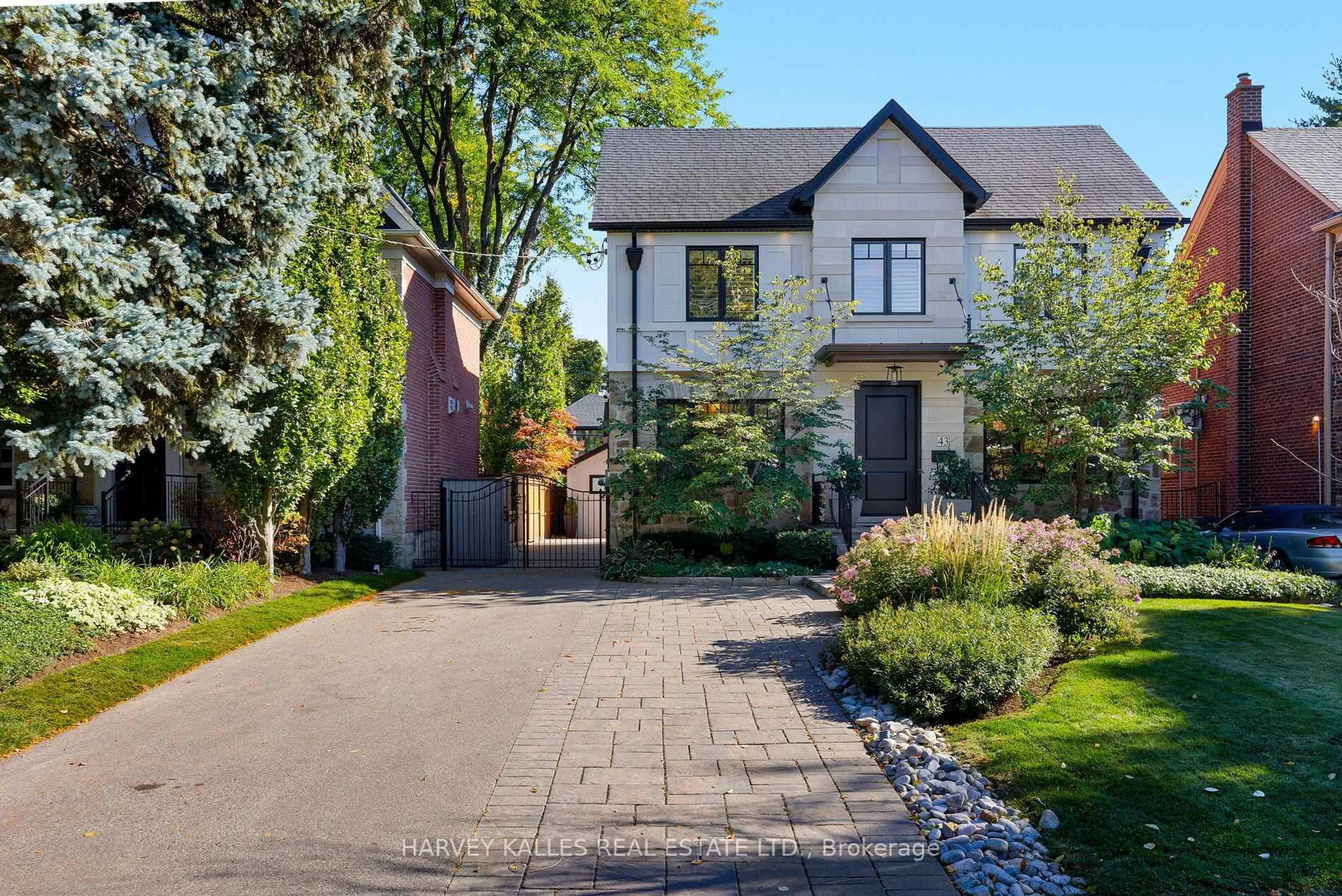 Home with brick exterior material, street for 43 Wilgar Rd, Toronto Ontario M8X 1J6