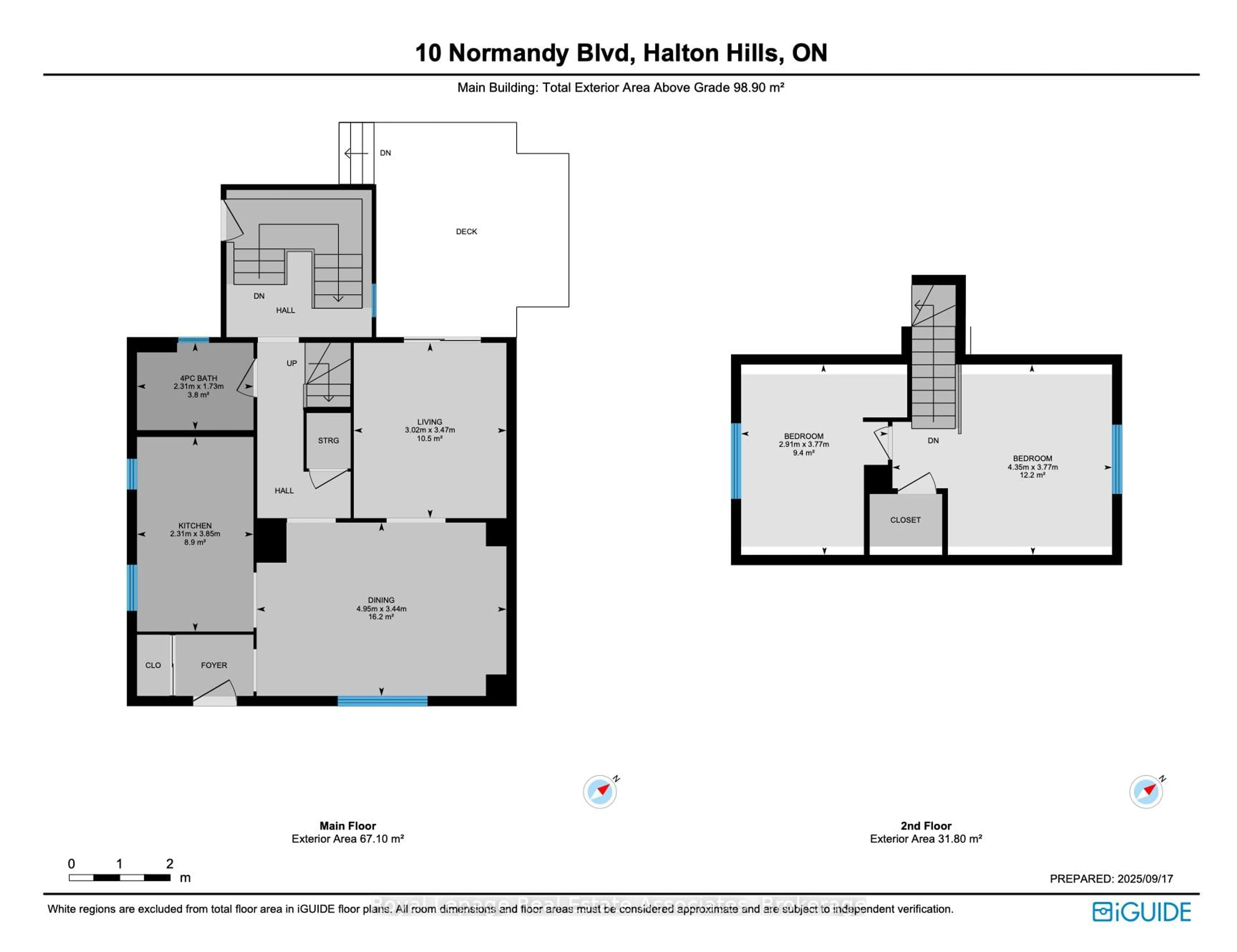 Floor plan for 10 Normandy Blvd, Halton Hills Ontario L7G 1W1