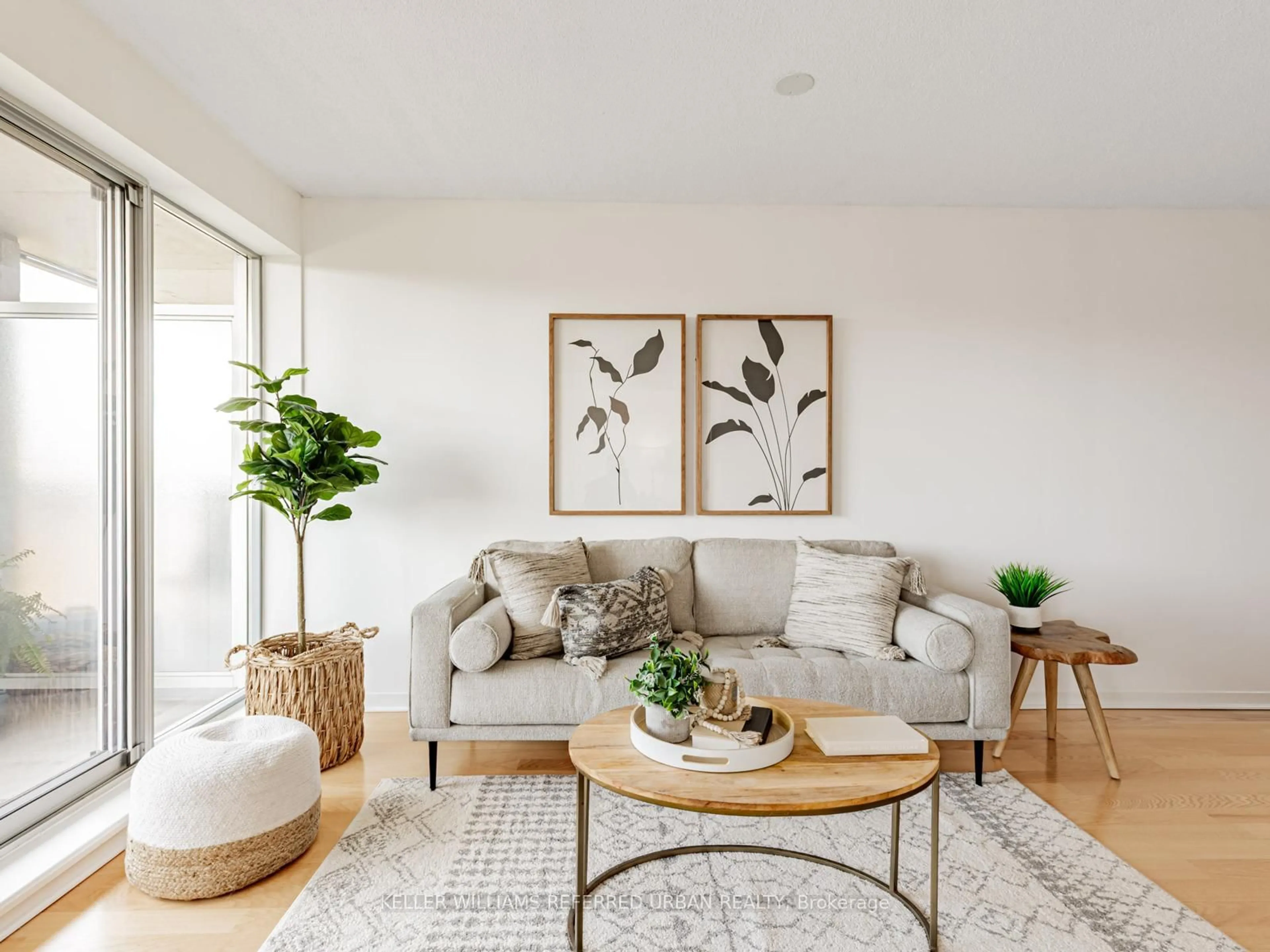 Living room with furniture, unknown for 1040 The Queensway #304, Toronto Ontario M8Z 0A7