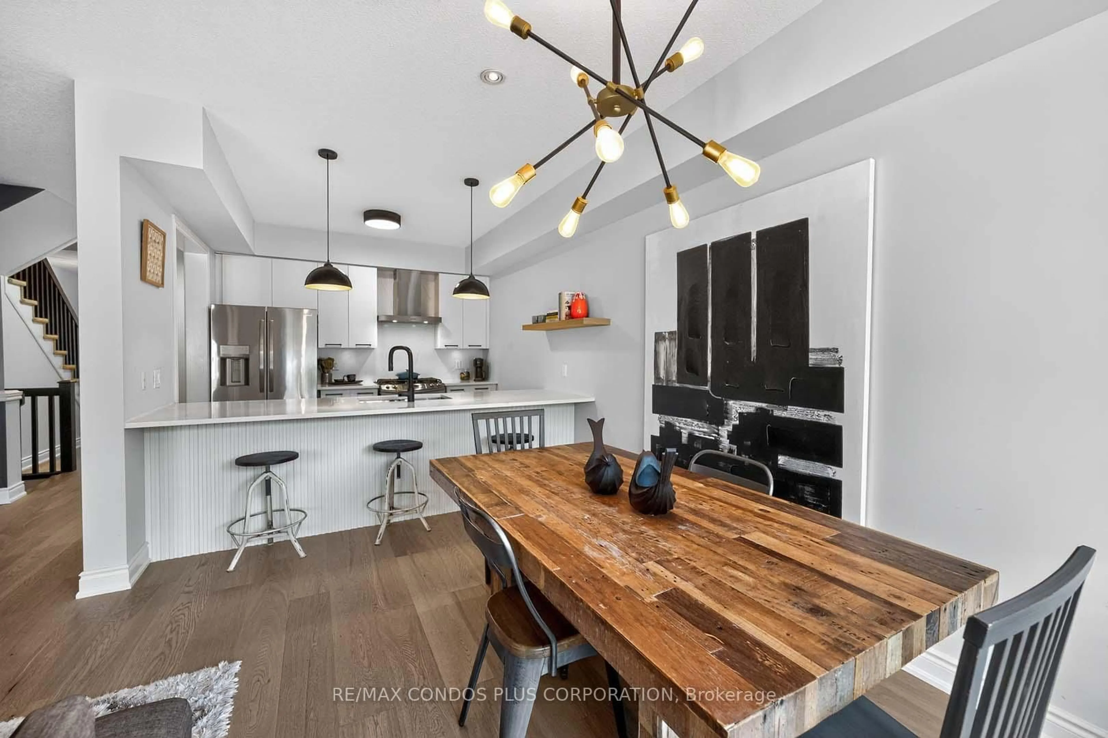 Open concept kitchen, unknown for 1491 Plains Rd #4, Burlington Ontario L7T 4H1