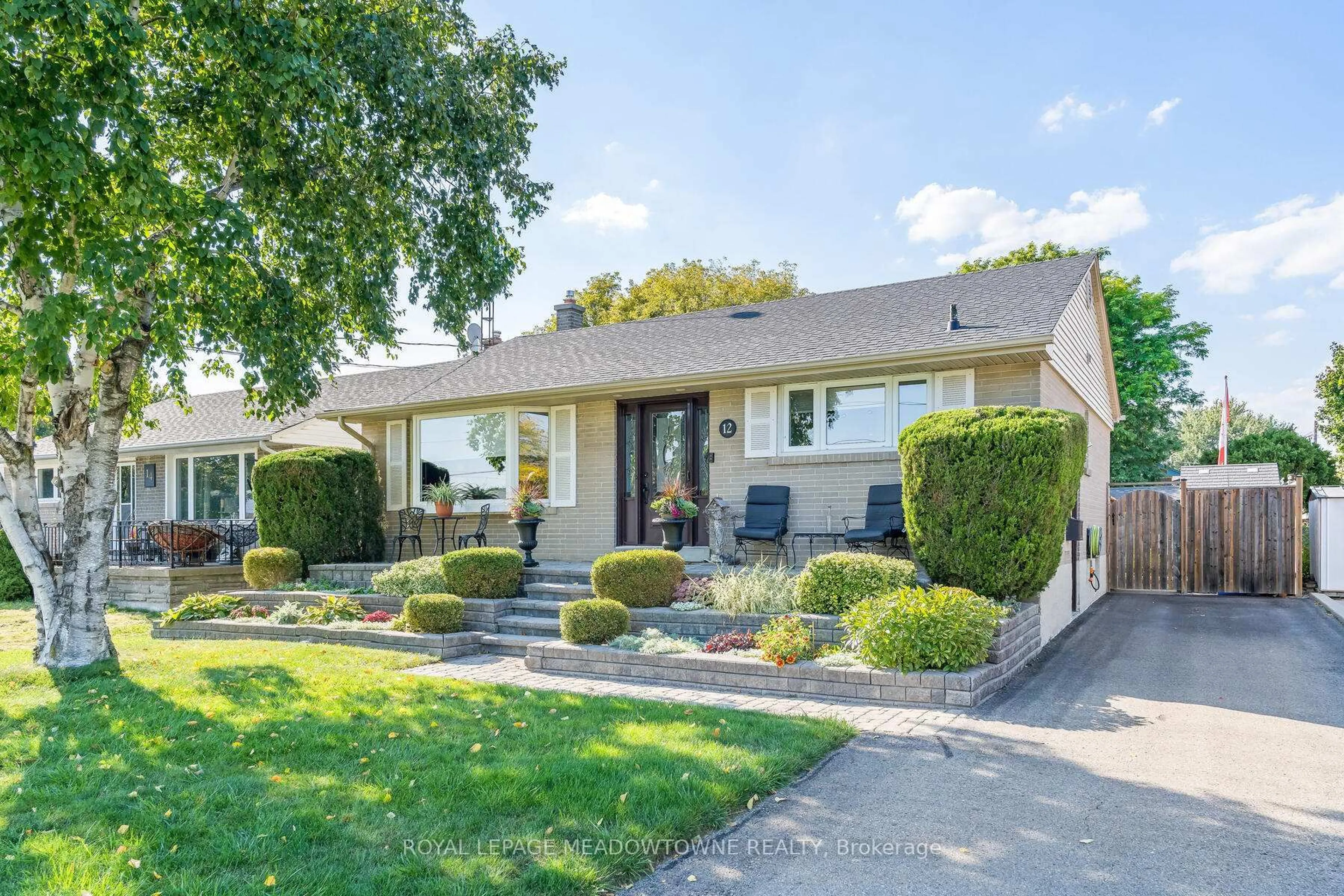 Home with vinyl exterior material, street for 12 Sargent Rd, Halton Hills Ontario L7G 1K7