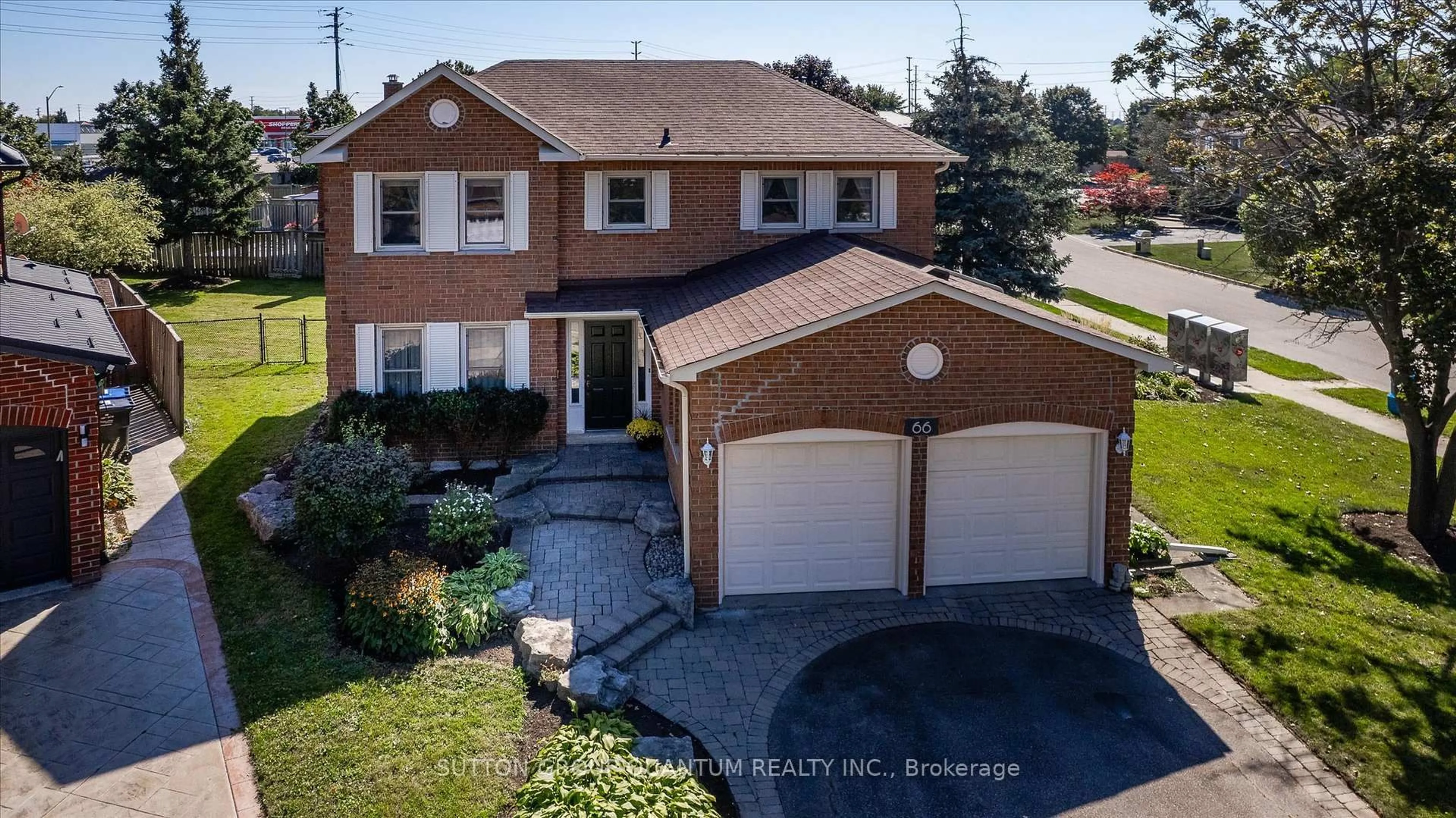 Home with brick exterior material, street for 66 CORKETT Dr, Brampton Ontario L6X 3E9
