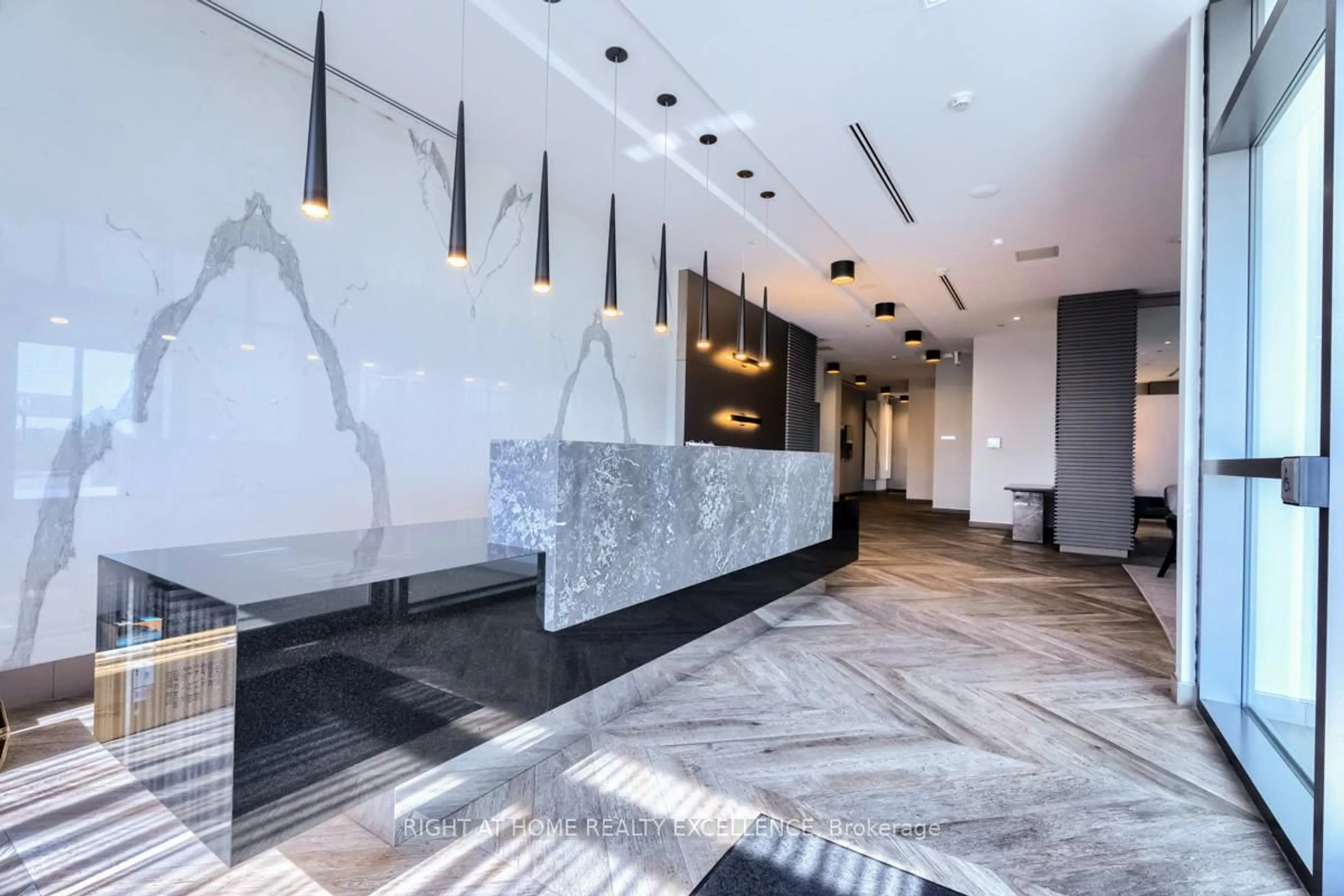 Lobby for 50 Thomas Riley Rd #1903, Toronto Ontario M9B 0C5