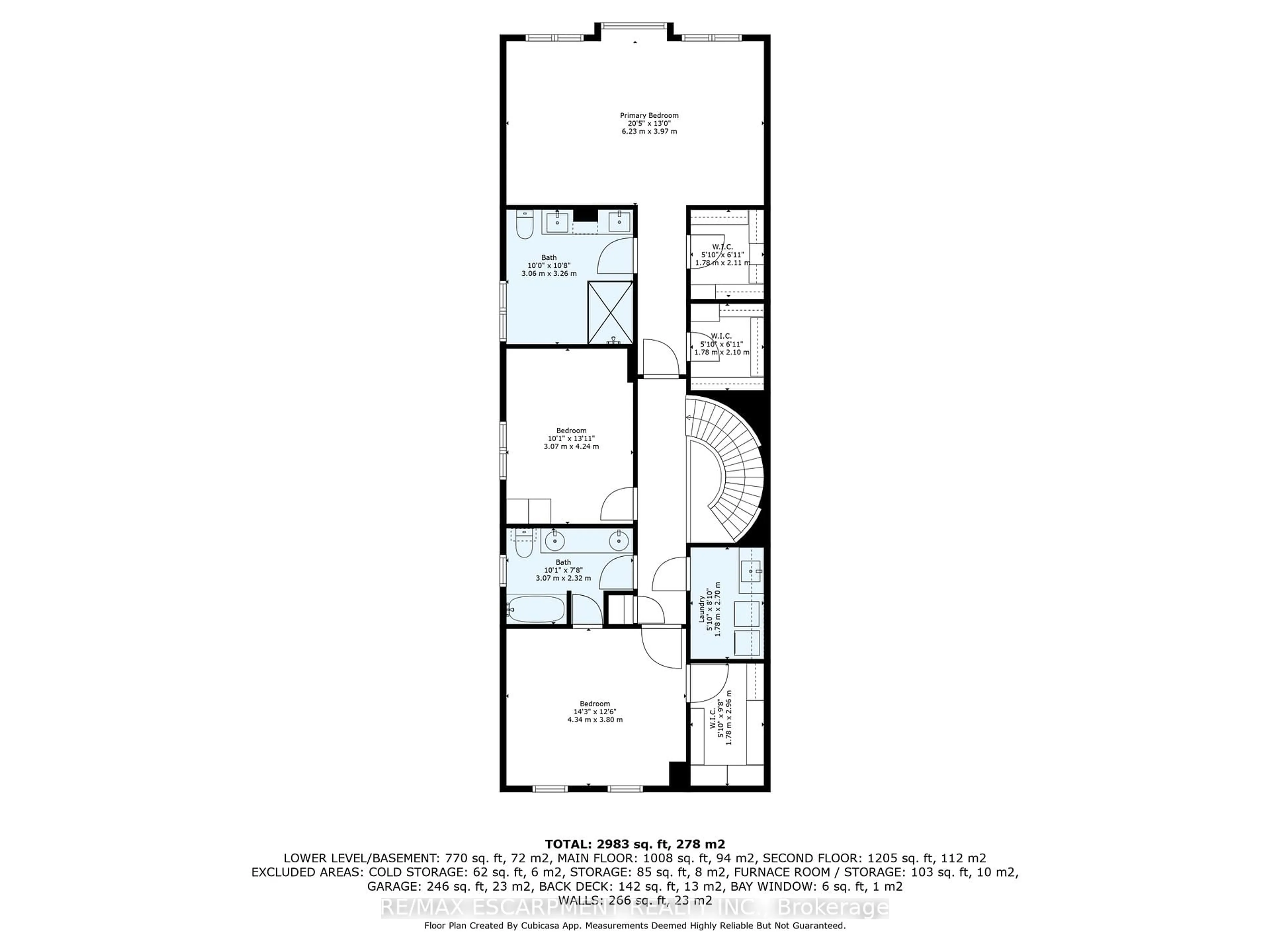 Floor plan for 3143 Watercliffe Crt, Oakville Ontario L6M 0K7