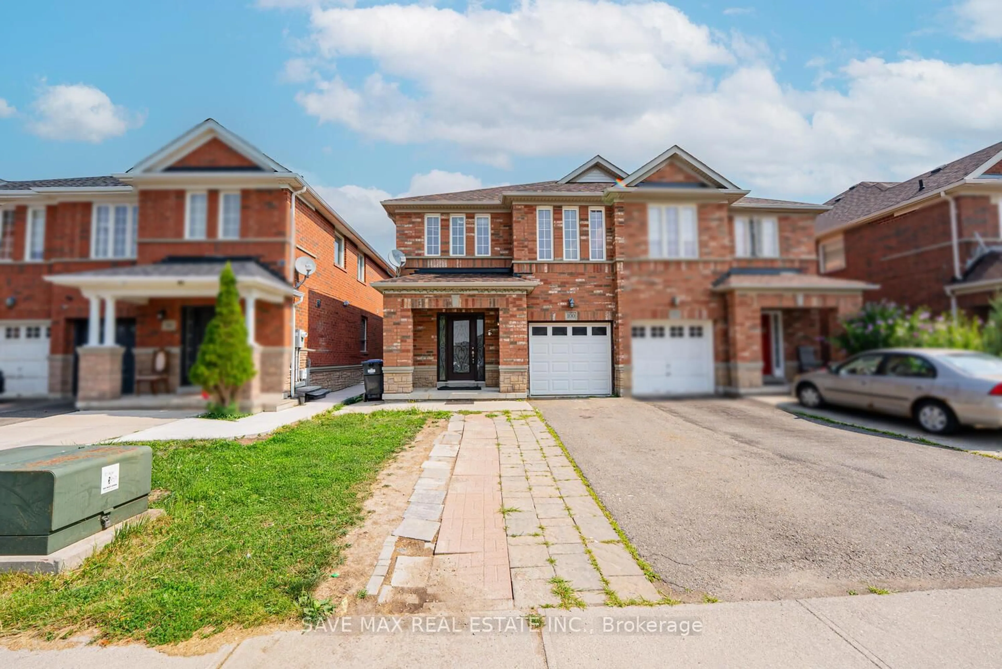 Home with brick exterior material, street for 100 Bushmill Circ, Brampton Ontario L7A 0K6