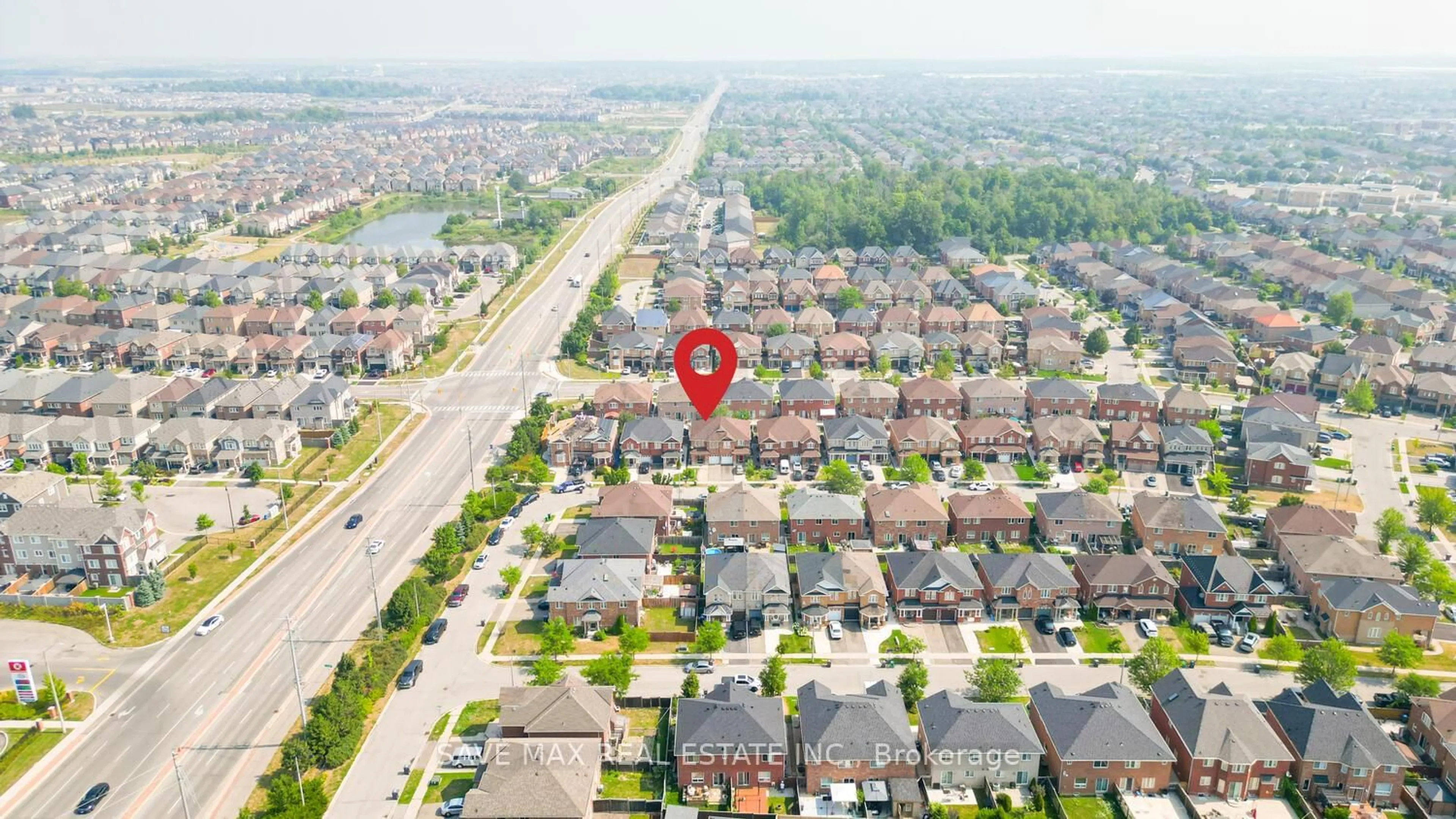 Picture of a map for 100 Bushmill Circ, Brampton Ontario L7A 0K6