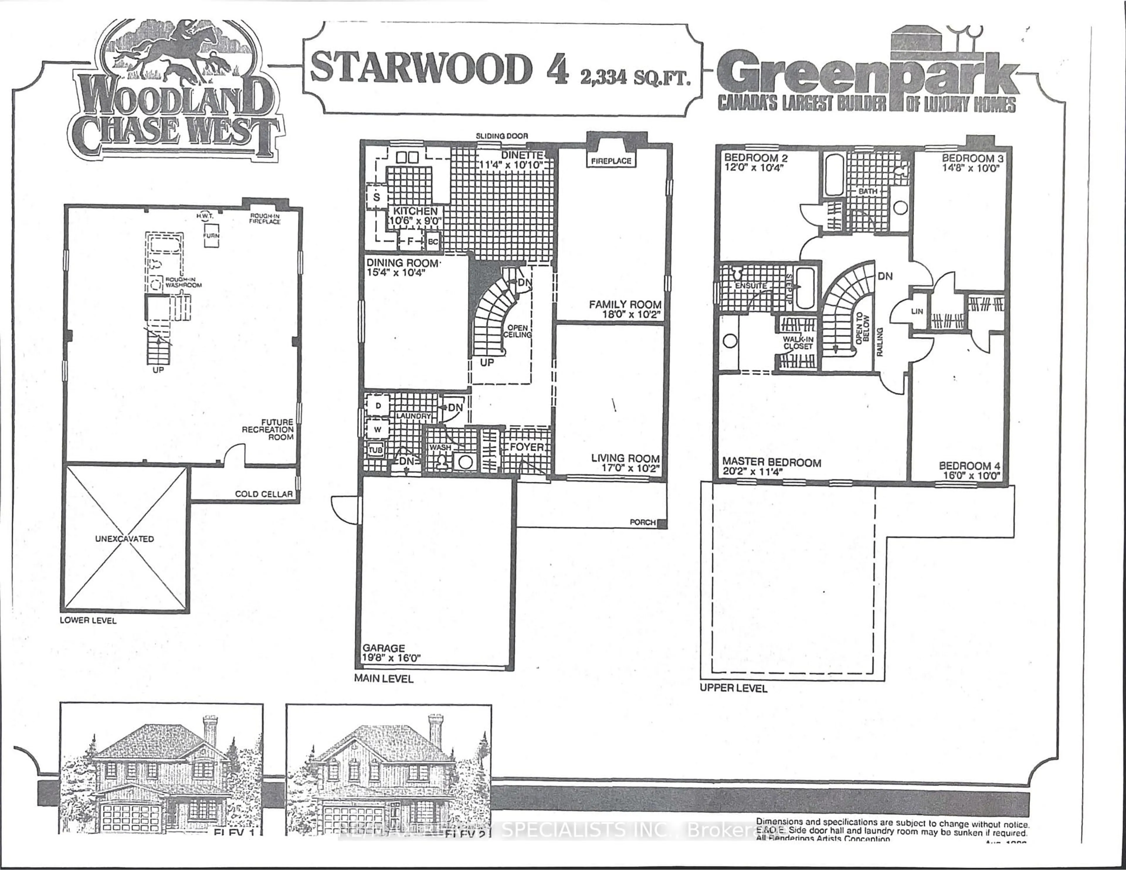 Floor plan for 2646 Innisfil Rd, Mississauga Ontario L5M 4H8
