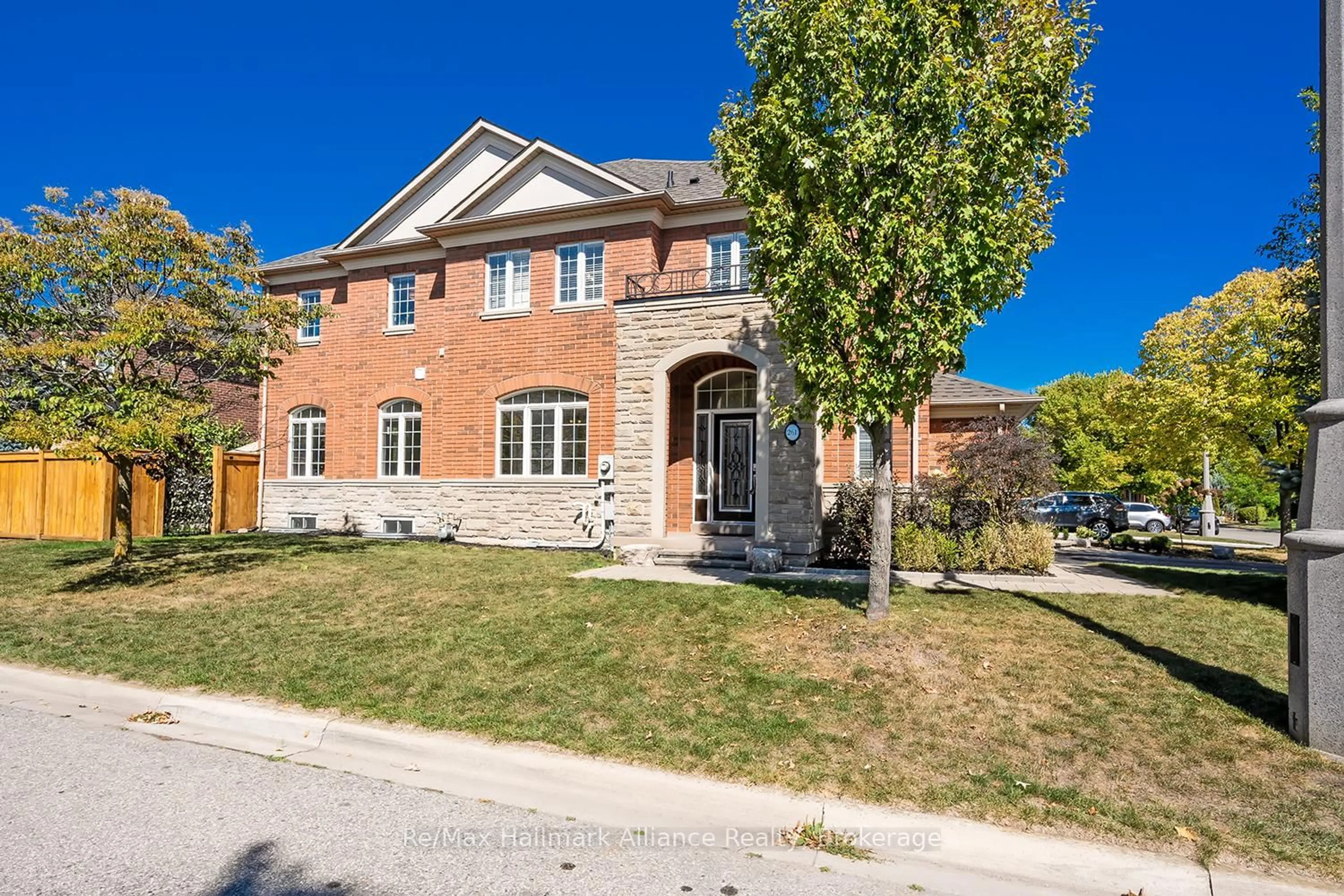 Home with brick exterior material, street for 261 Grayling Dr, Oakville Ontario L6L 6X4