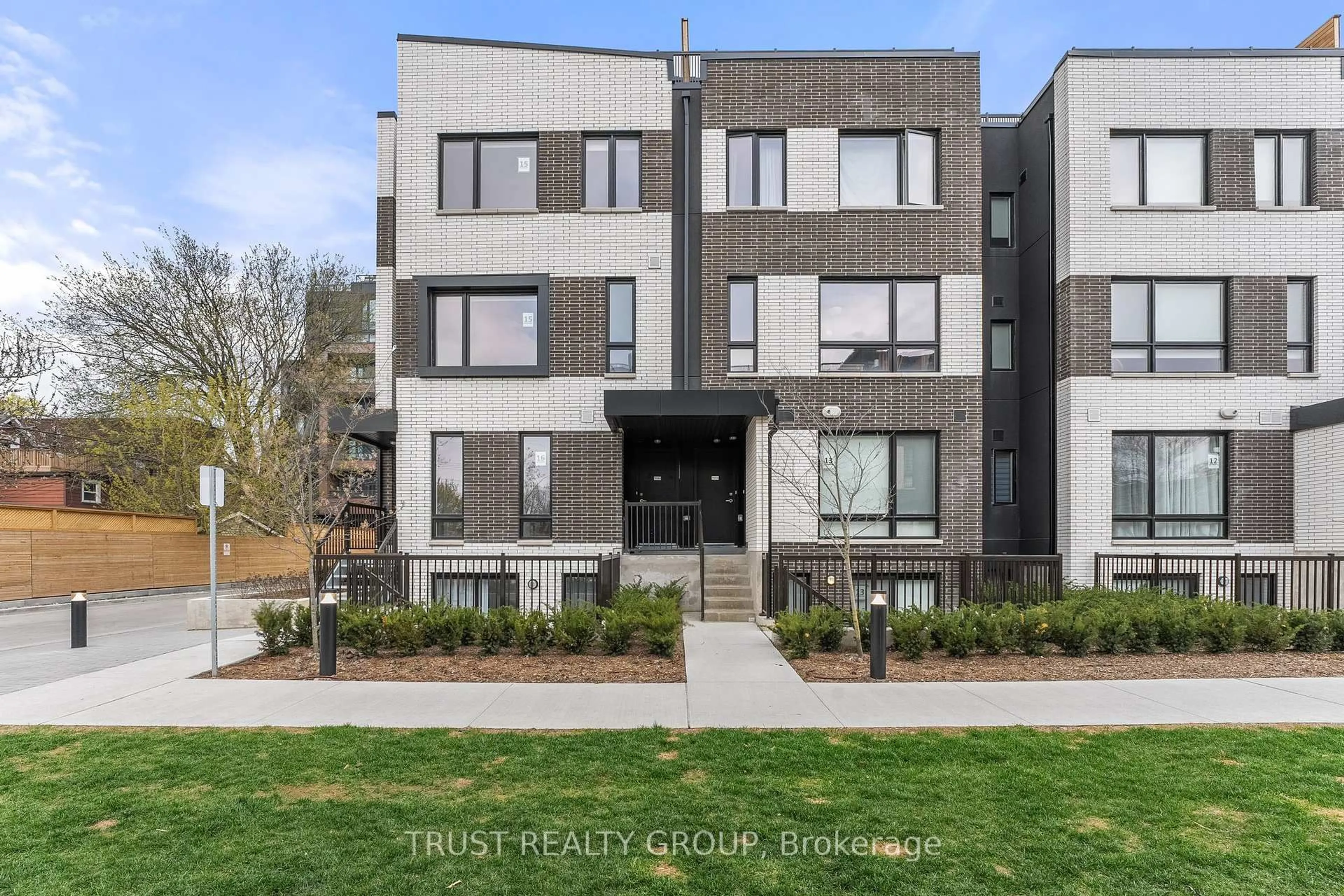 Home with brick exterior material, street for 10 Ed Clark Gardens Blvd #15, Toronto Ontario M6N 0B5