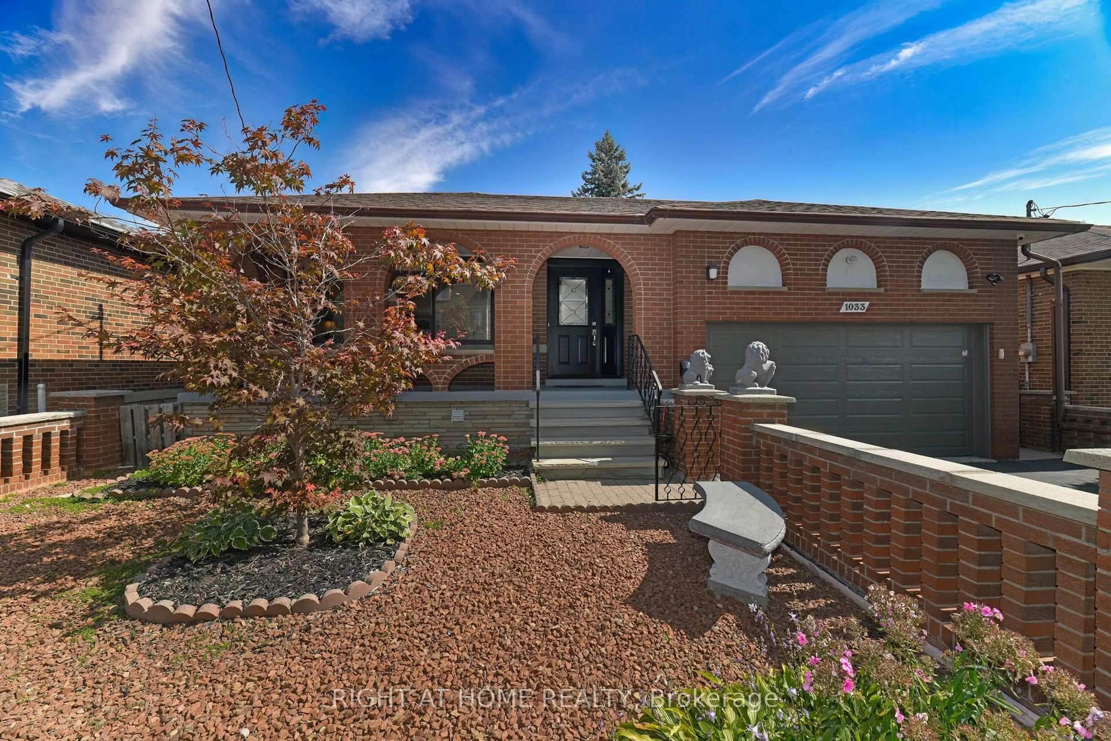 Home with brick exterior material, street for 1033 Islington Ave, Toronto Ontario M8Z 4R3