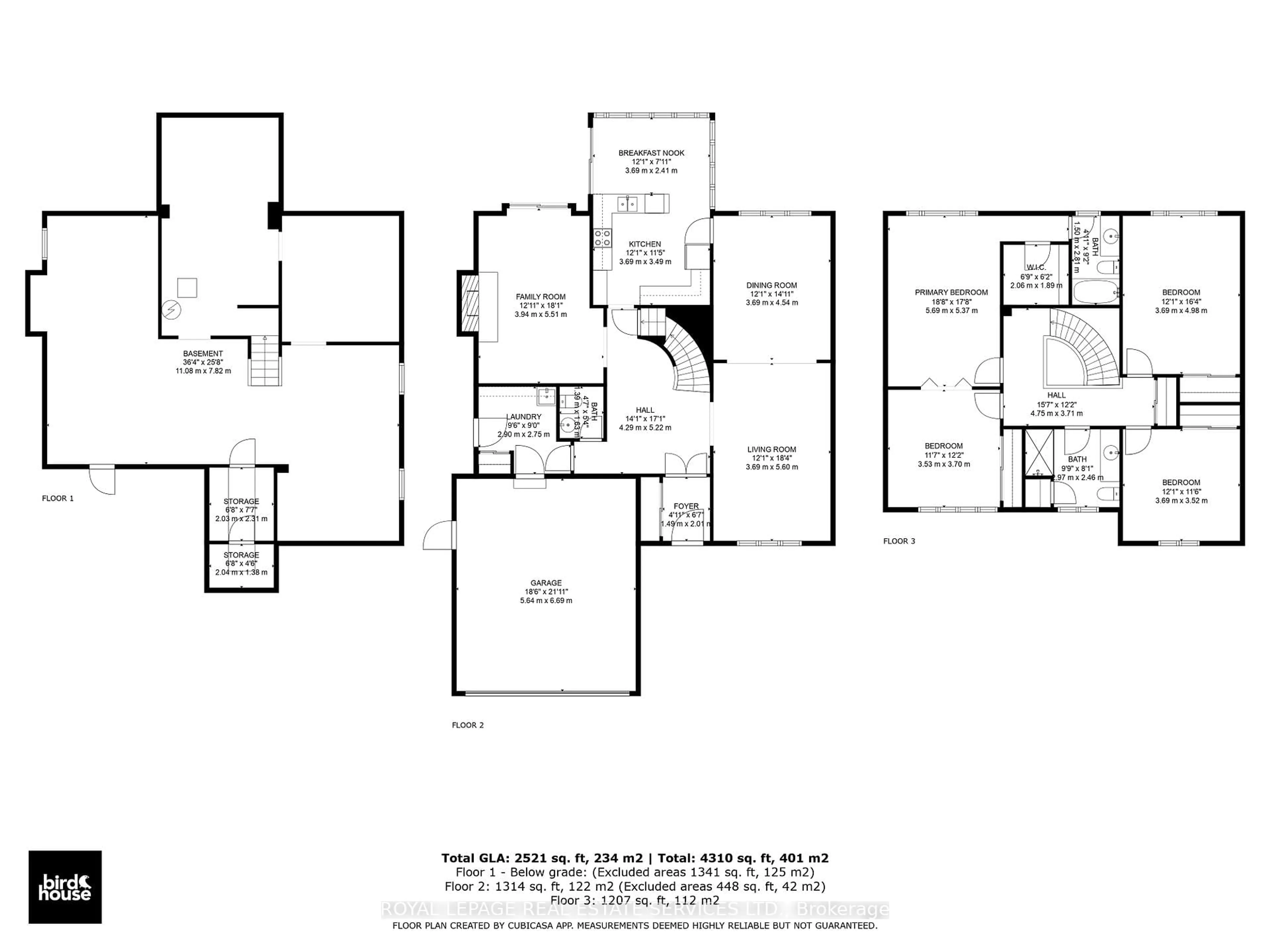 Floor plan for 804 Willowbank Tr, Mississauga Ontario L4W 3M2