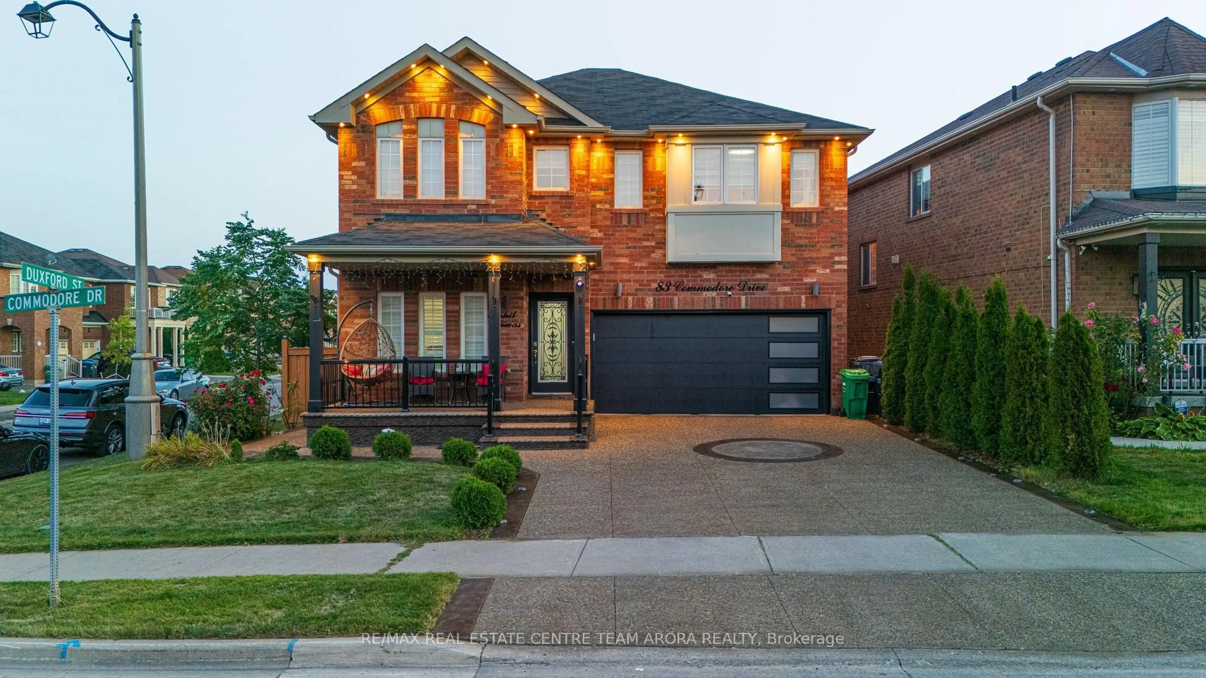 Home with brick exterior material, street for 83 Commodore Dr, Brampton Ontario L6X 0T4