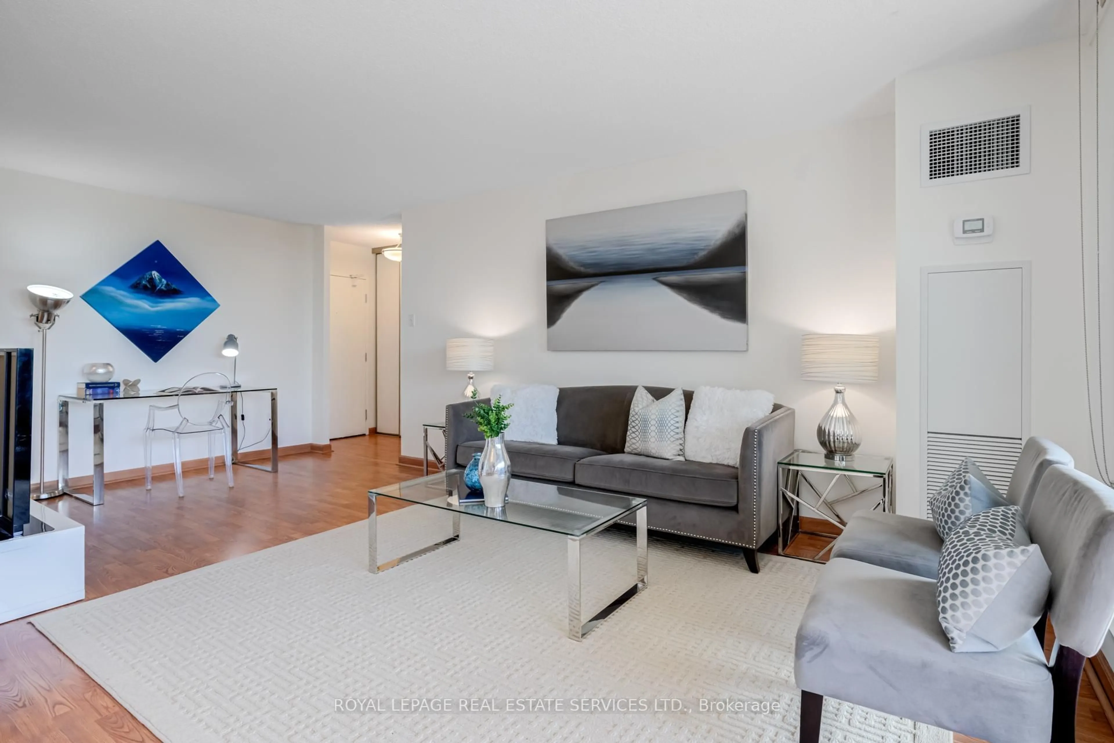 Living room with furniture, unknown for 80 Quebec Ave #704, Toronto Ontario M6P 4B7