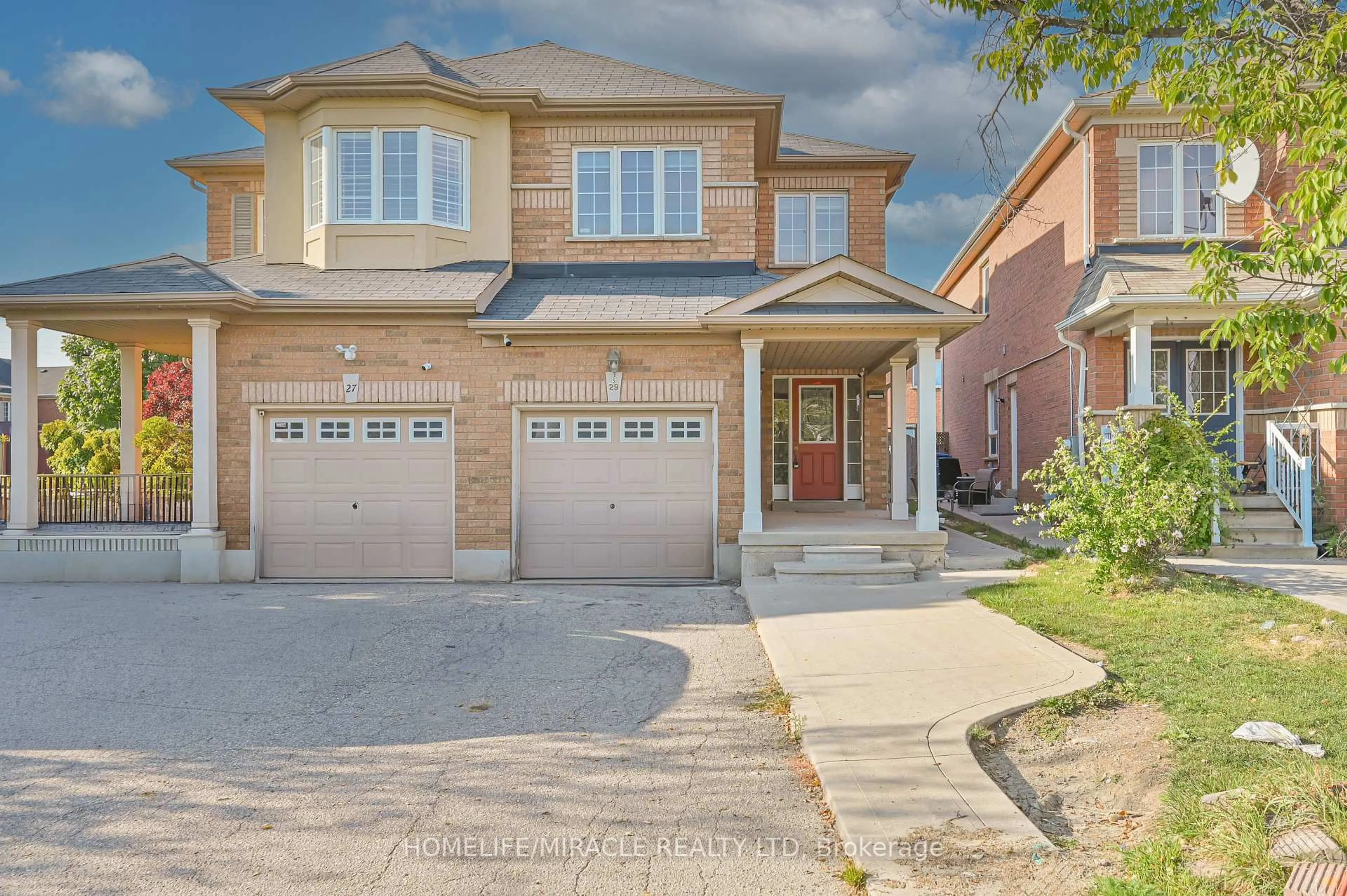 Home with brick exterior material, street for 29 Spicebush Terr, Brampton Ontario L6X 0J8
