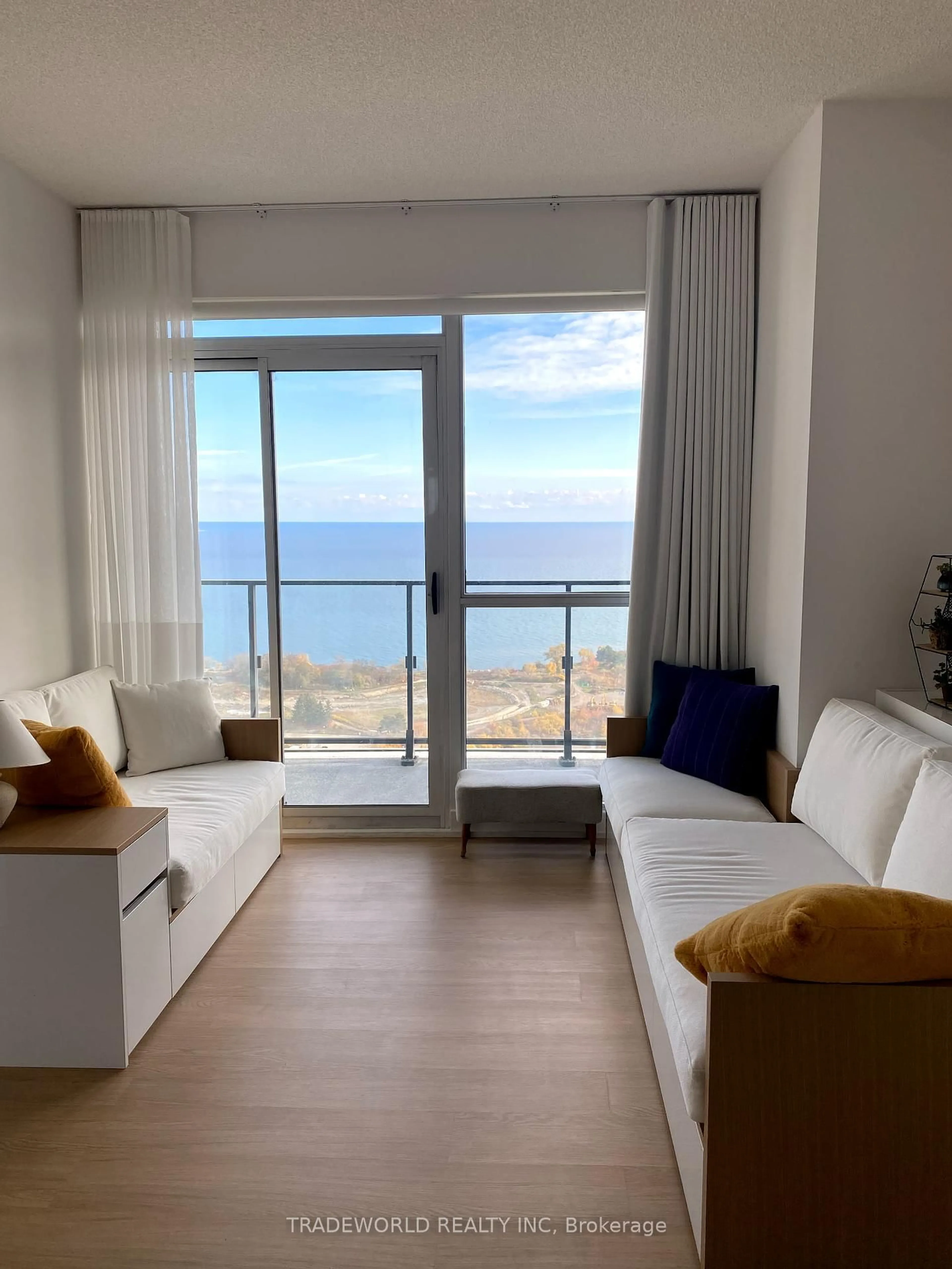 Living room with furniture, unknown for 2200 Lakeshore Blvd #3710, Toronto Ontario M8V 1A4
