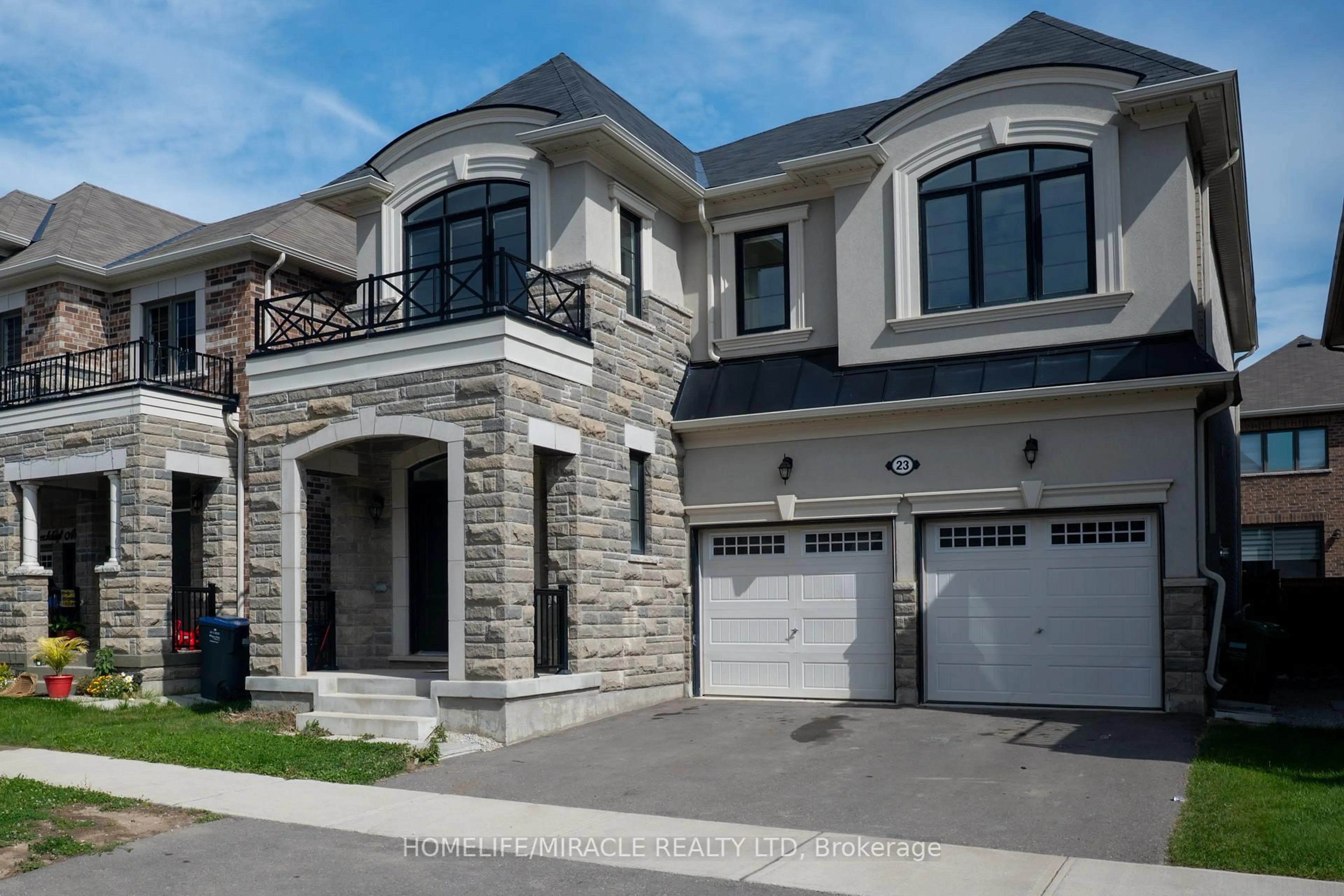 Home with brick exterior material, street for 23 Speckled Alder St, Caledon Ontario L7C 4J1