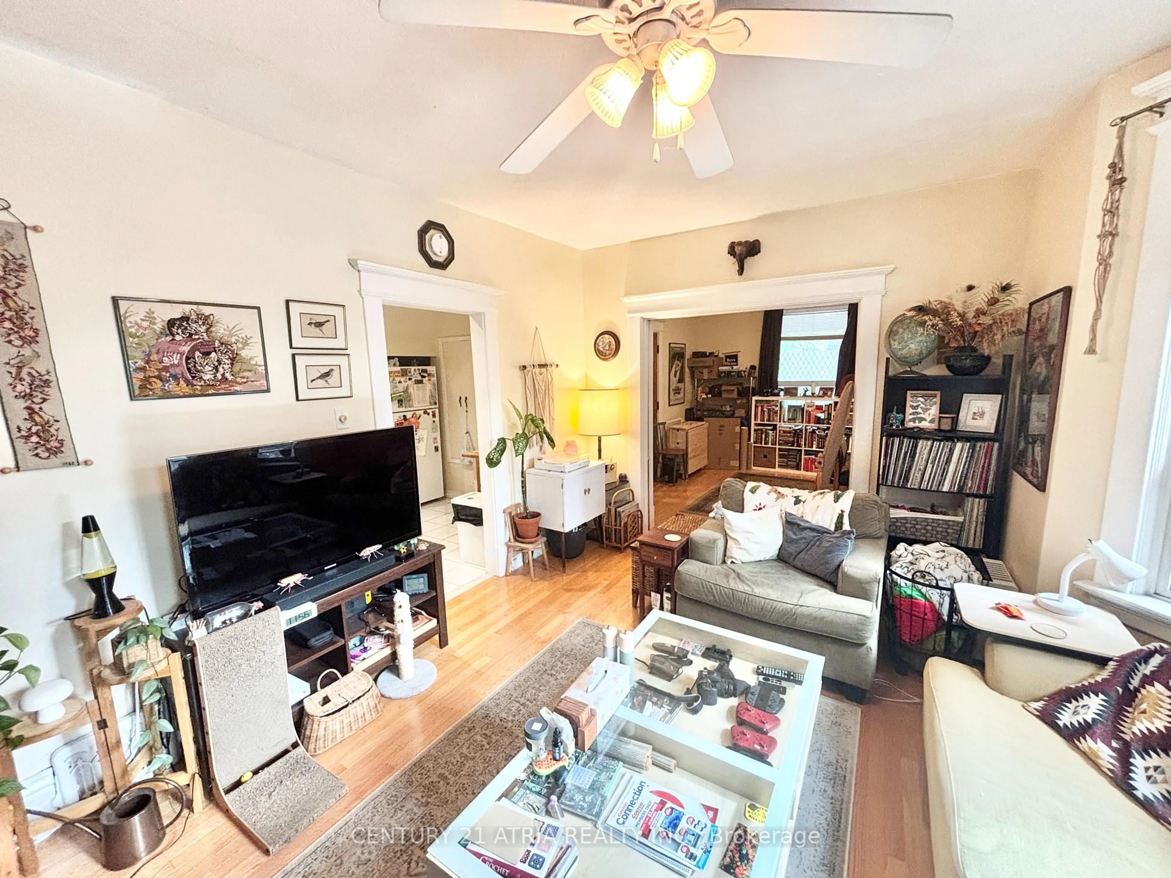 Living room with furniture, unknown for 442 Runnymede Rd, Toronto Ontario M6S 2Z1