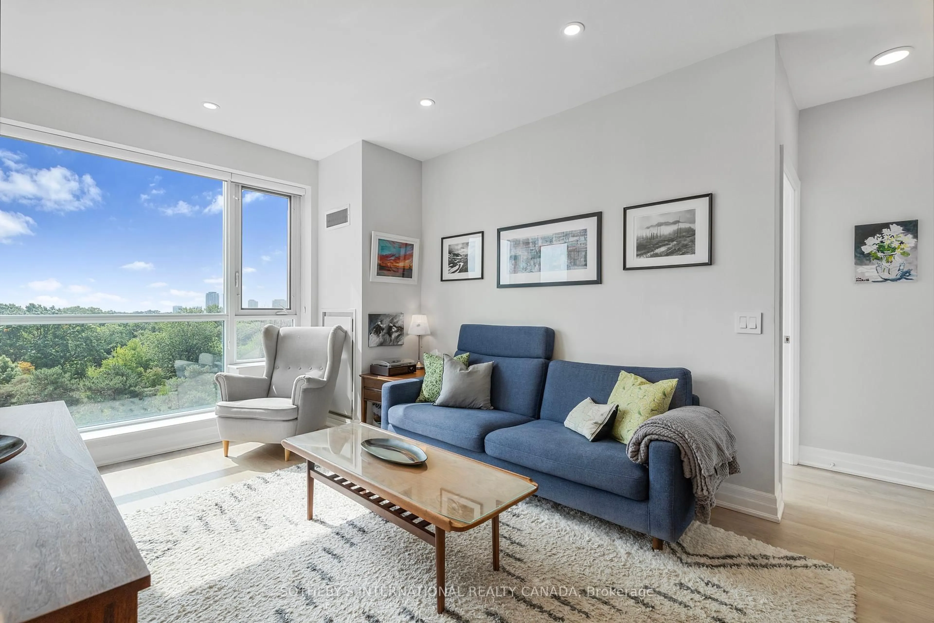 Living room with furniture, unknown for 20 Gothic Ave #710, Toronto Ontario M6P 1T5