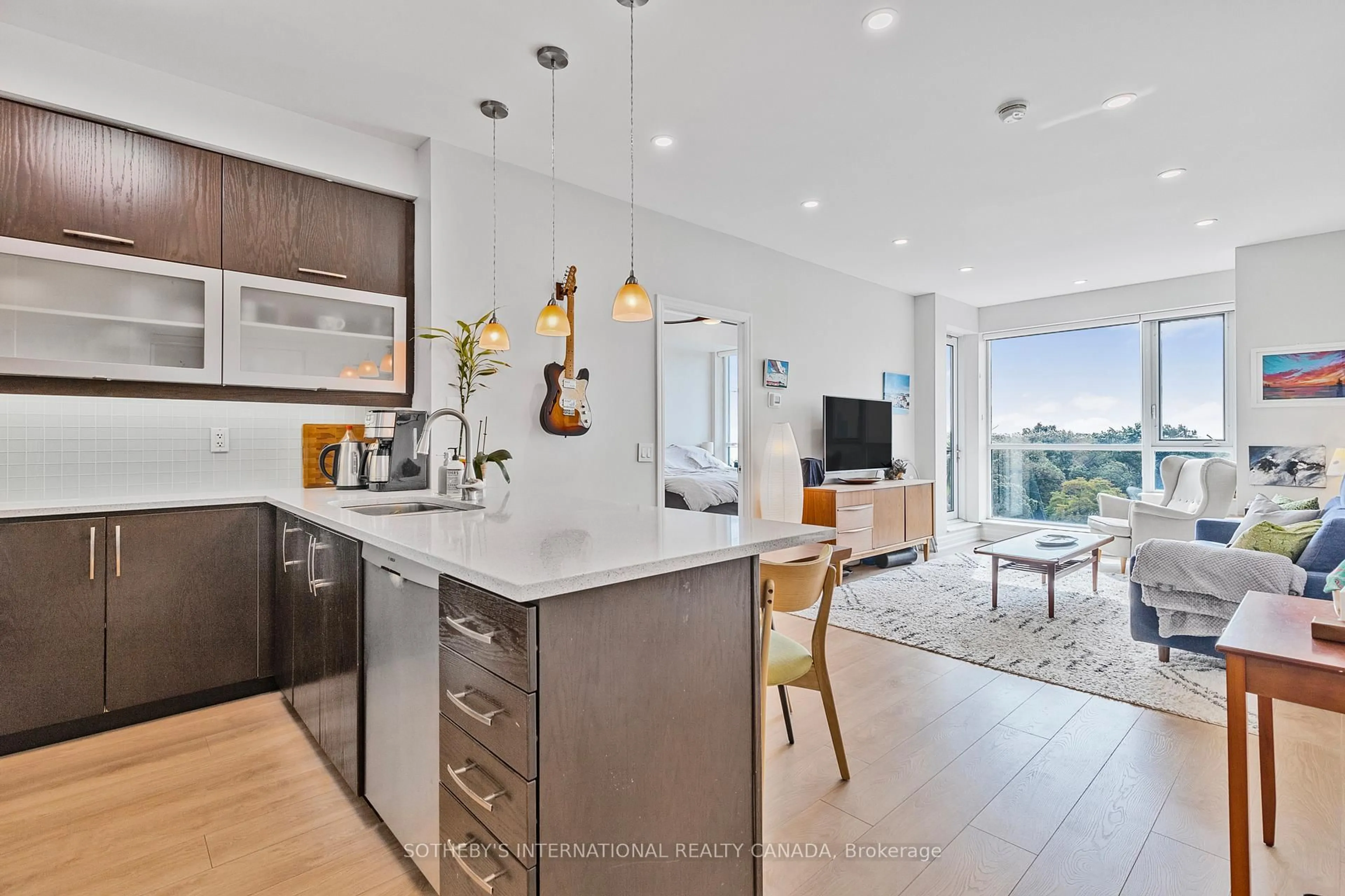 Open concept kitchen, unknown for 20 Gothic Ave #710, Toronto Ontario M6P 1T5