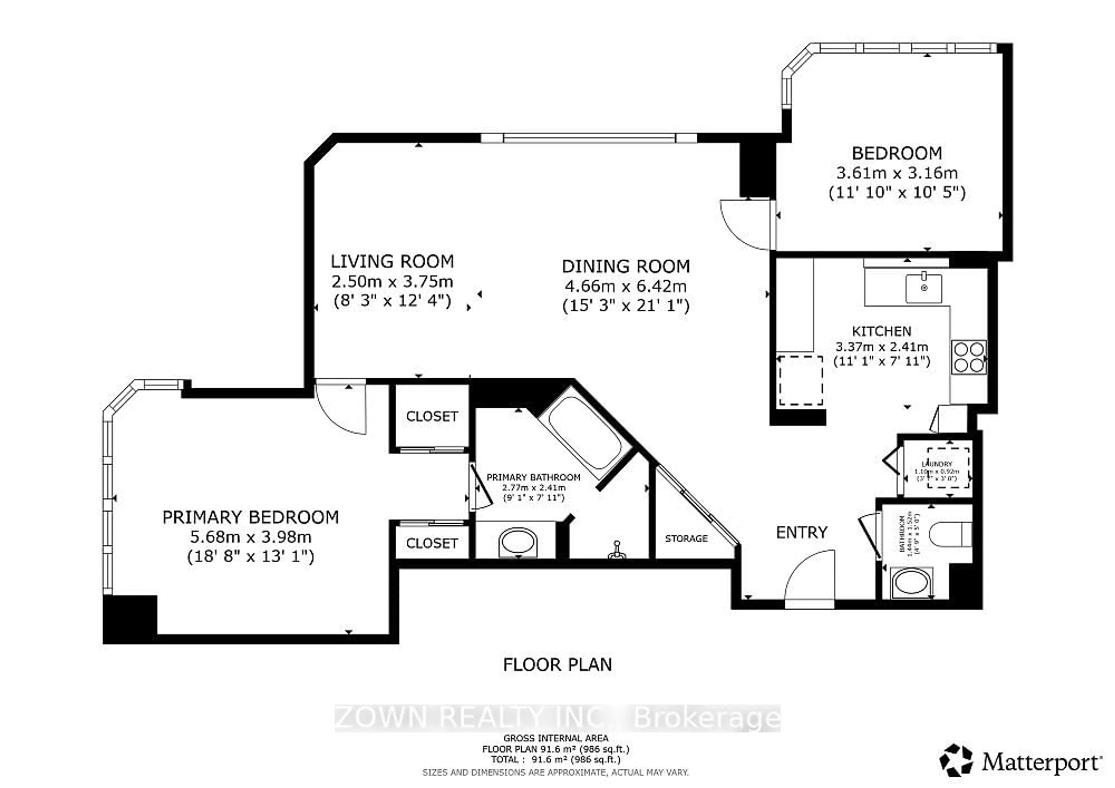 Floor plan for 55 ELM Dr #805, Mississauga Ontario L5B 3Z3