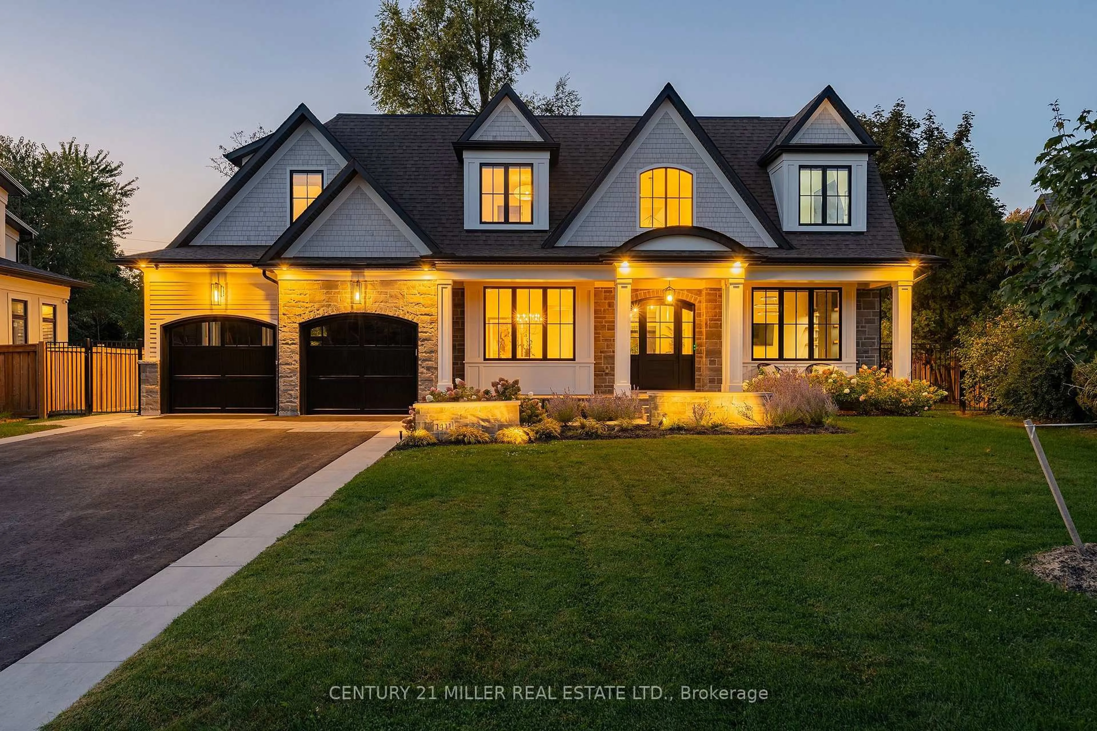 Home with brick exterior material, street for 1411 Willowdown Rd, Oakville Ontario L6L 1X2