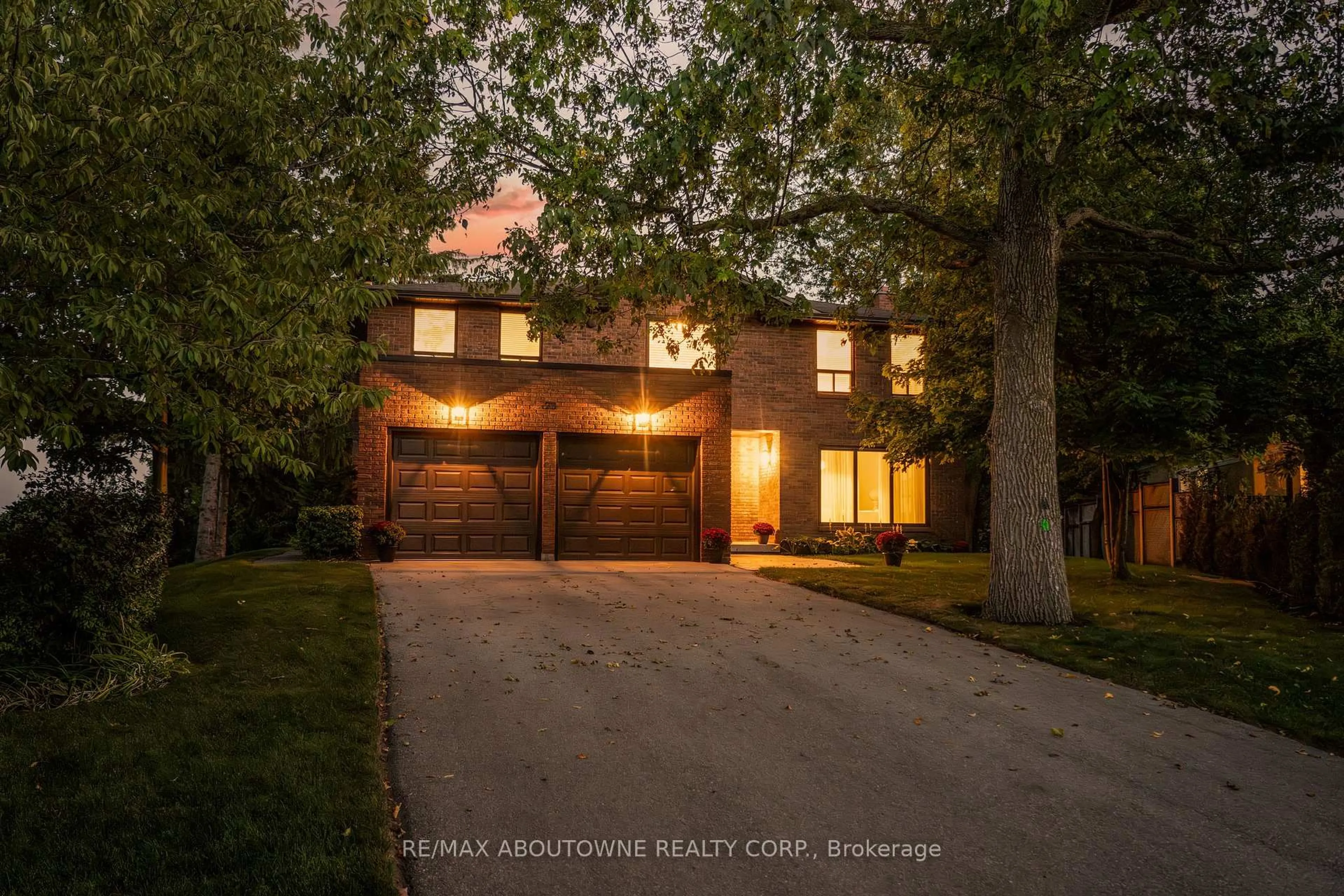 Home with brick exterior material, street for 20 Arkendo Dr, Oakville Ontario L6J 5T9