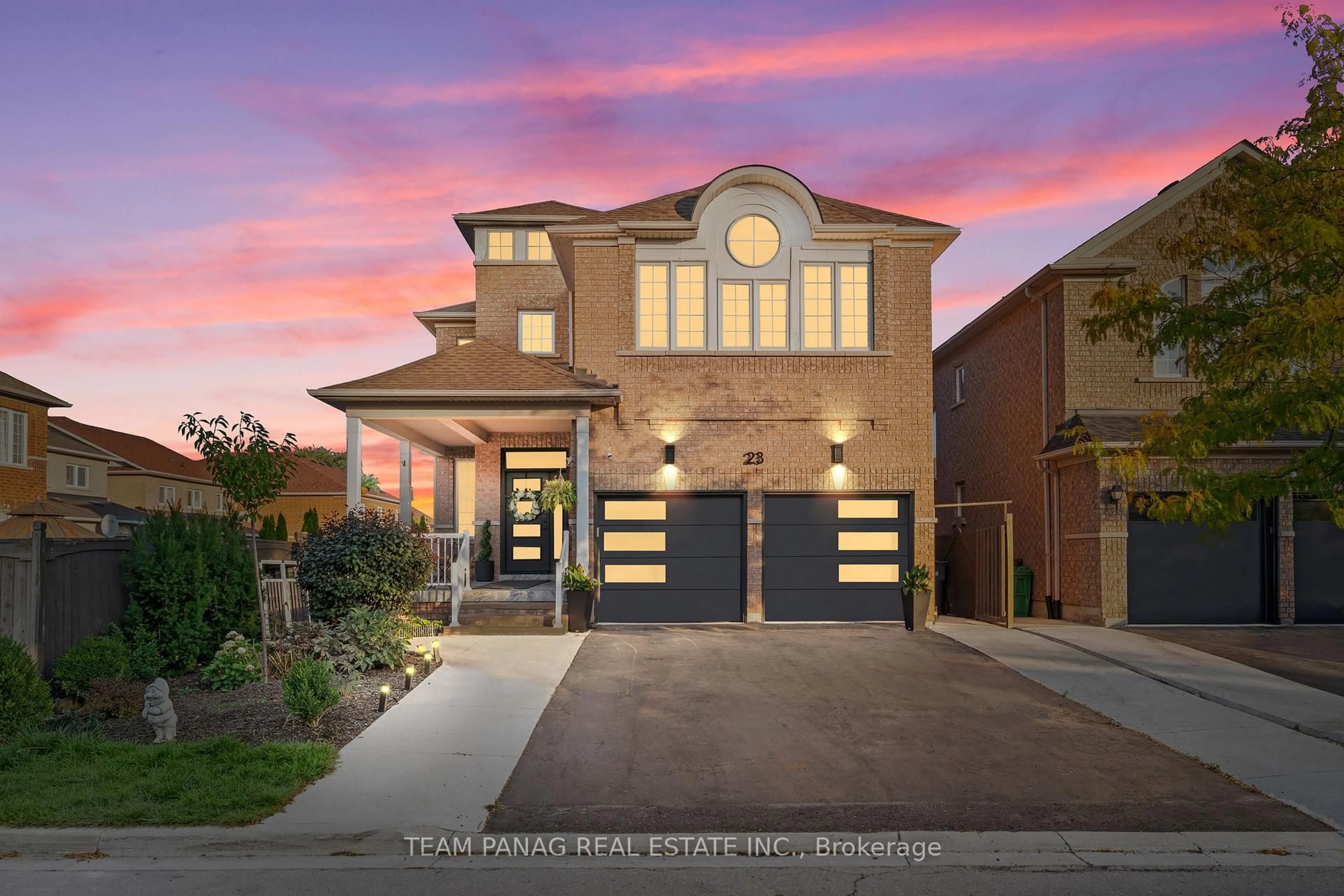 Home with brick exterior material, street for 23 Sea Lion Rd, Brampton Ontario L6V 4P8