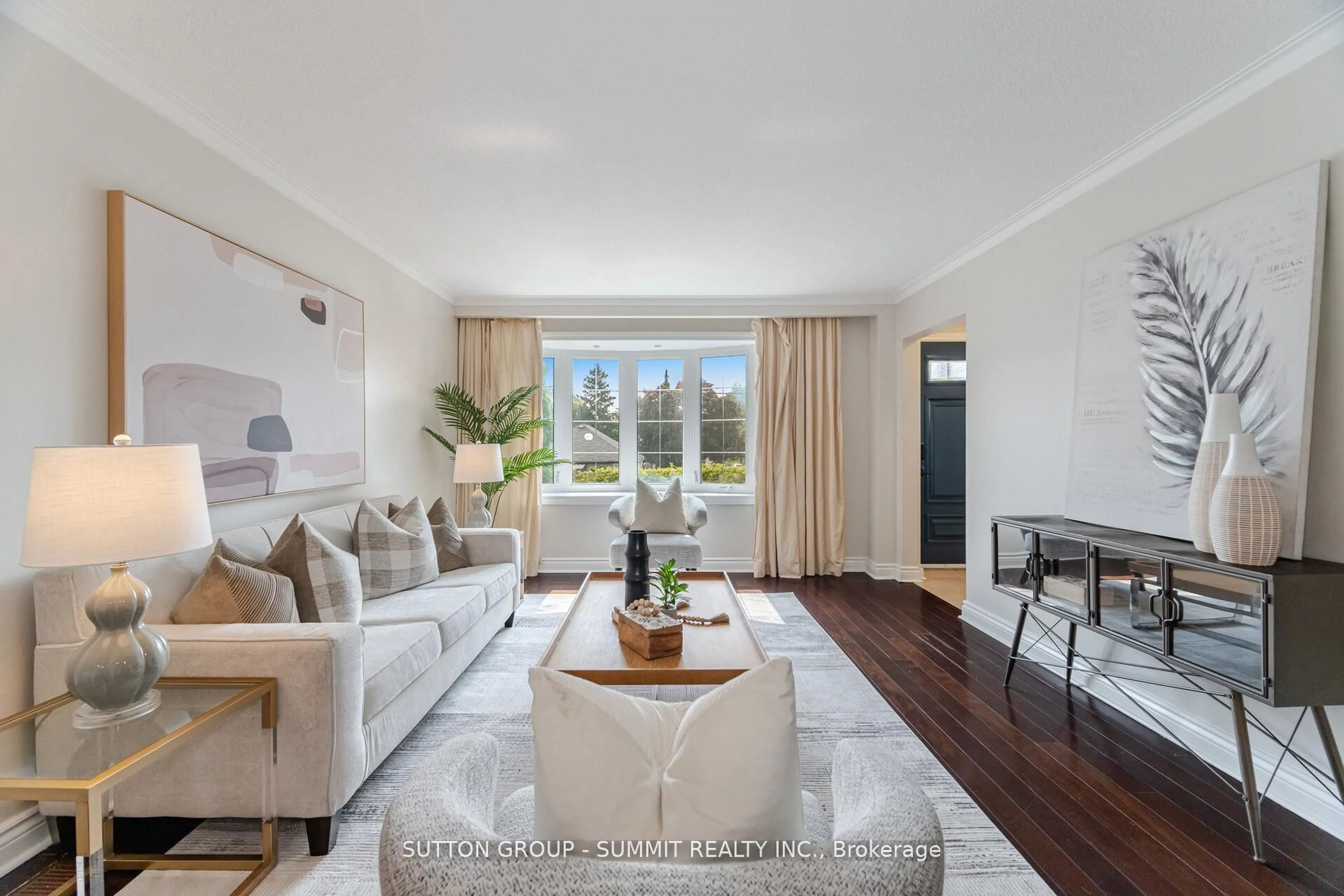 Living room with furniture, unknown for 57 Stephen Dr, Toronto Ontario M8Y 3M8