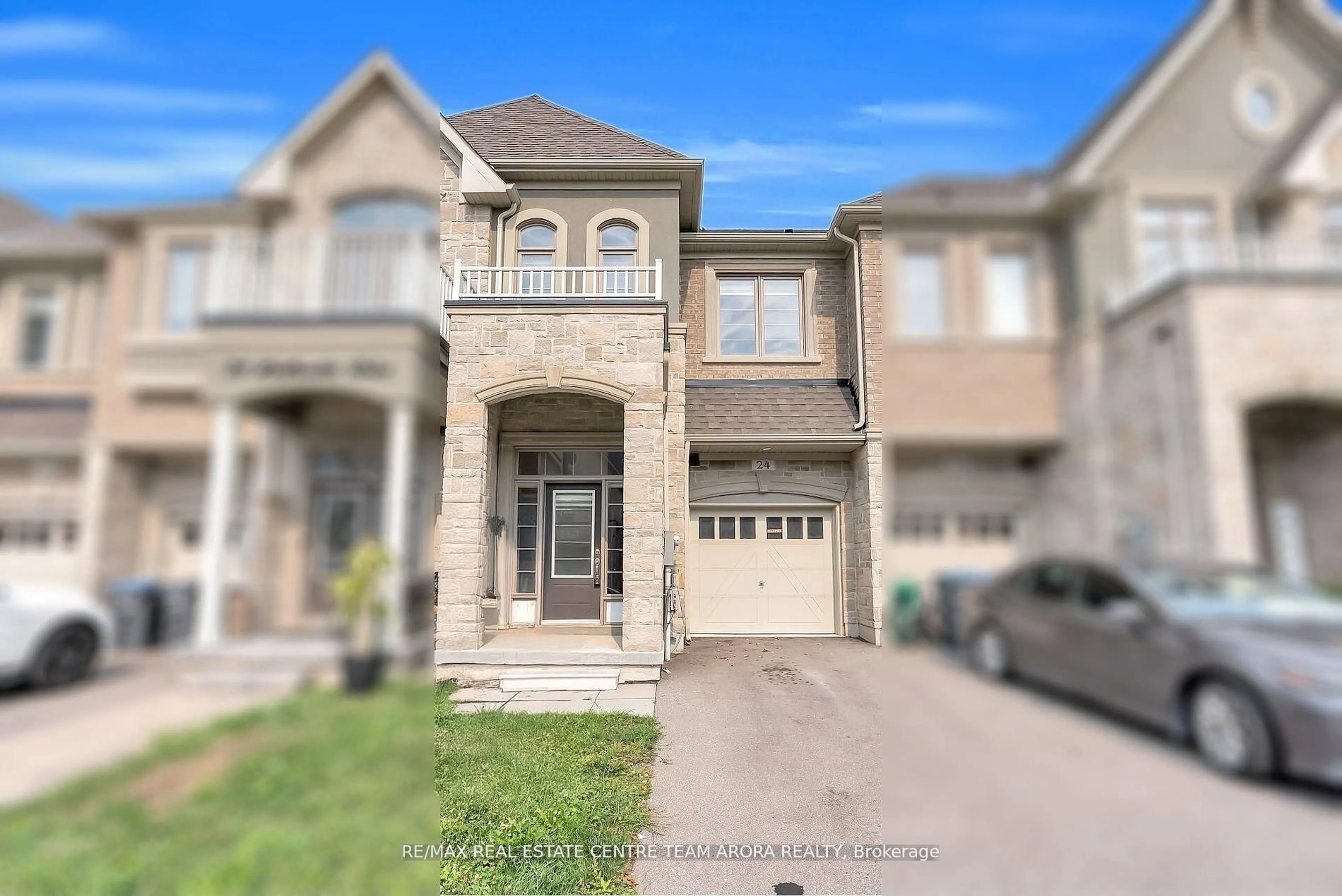 Home with brick exterior material, street for 24 Dalbeattie Dr, Brampton Ontario L6Y 6H6