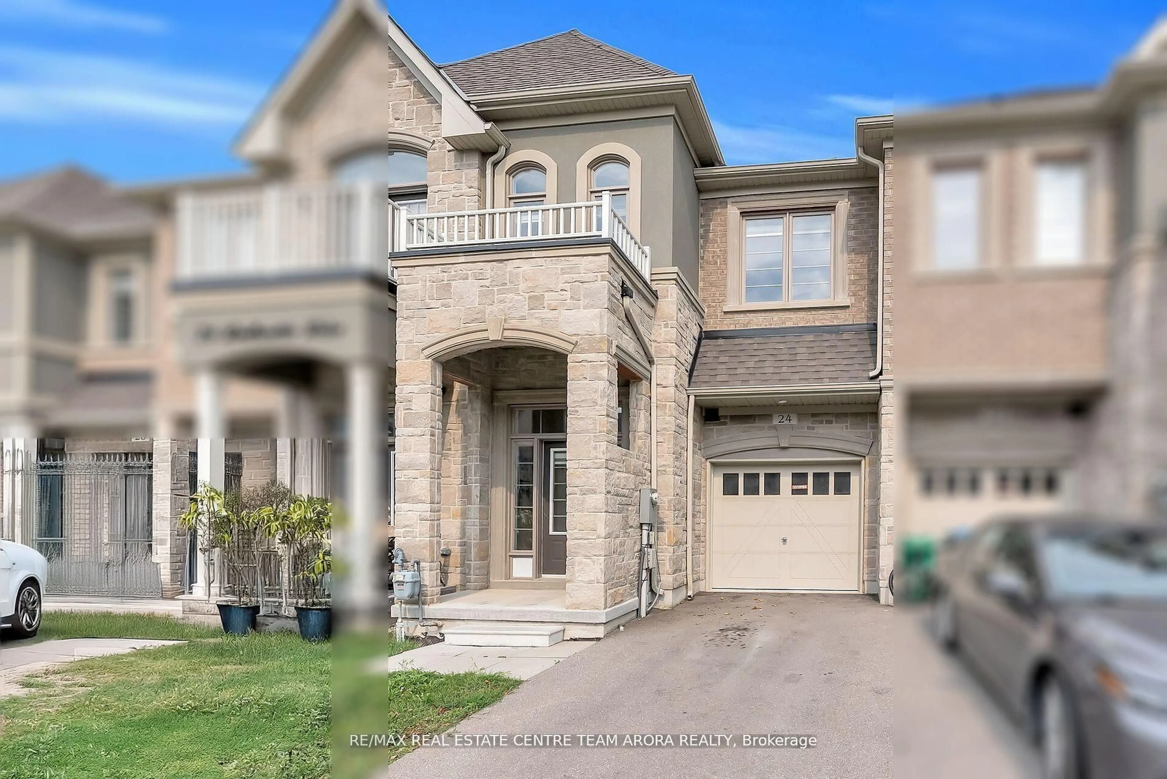 Home with brick exterior material, street for 24 Dalbeattie Dr, Brampton Ontario L6Y 6H6