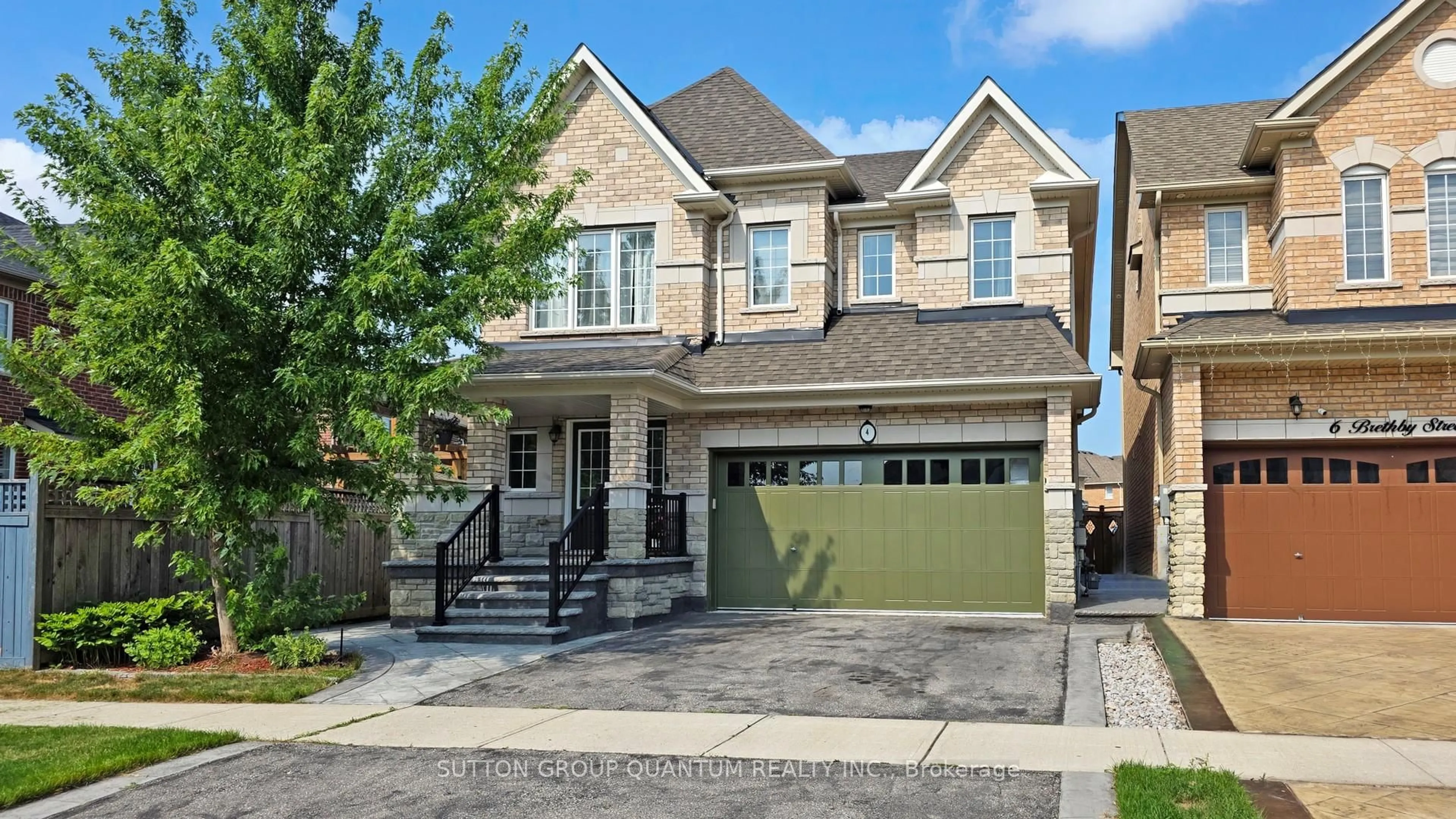 Home with brick exterior material, street for 4 Brethby St, Caledon Ontario L7C 3W2