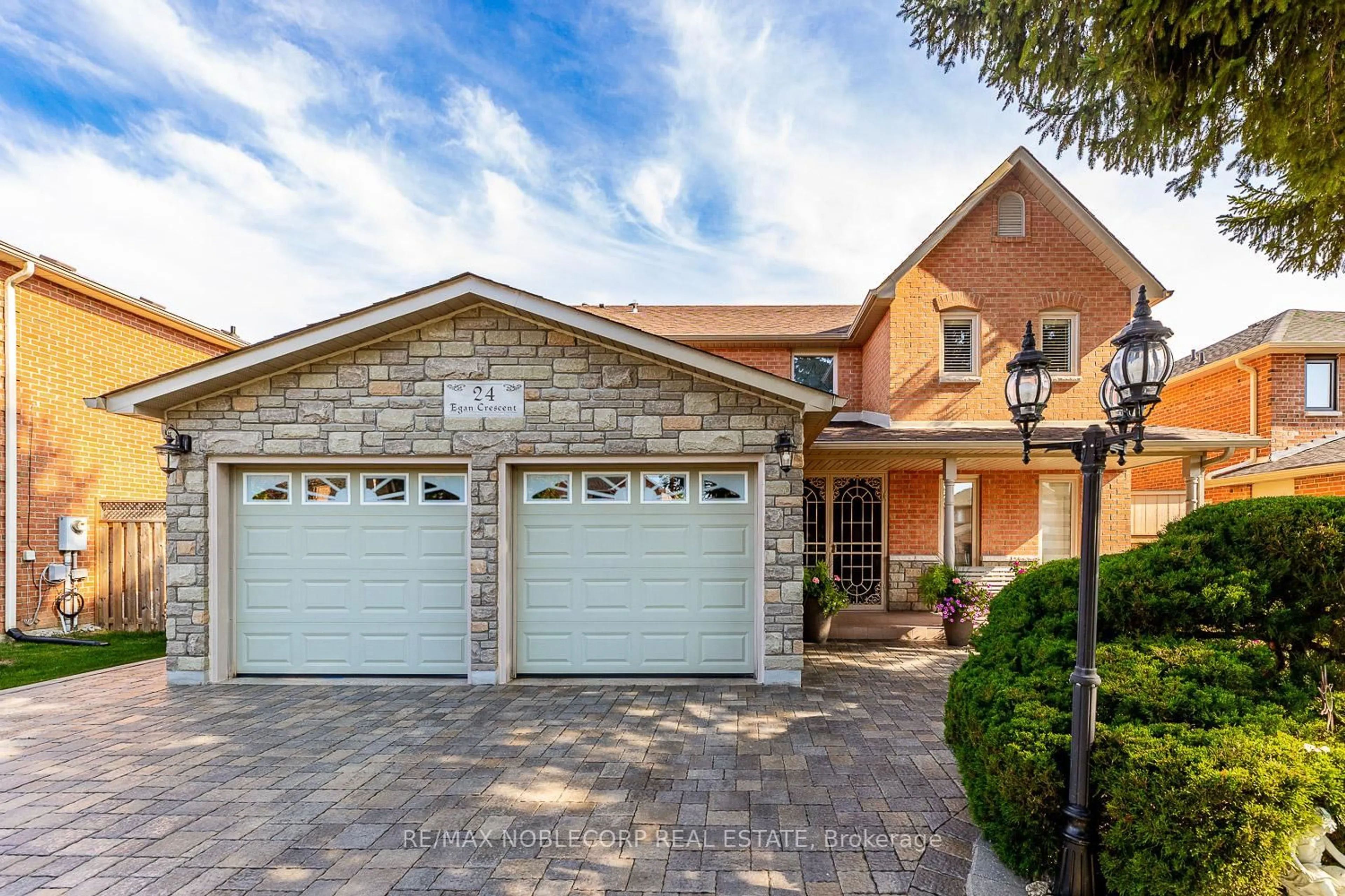 Home with brick exterior material, street for 24 Egan Cres, Caledon Ontario L7E 5W3