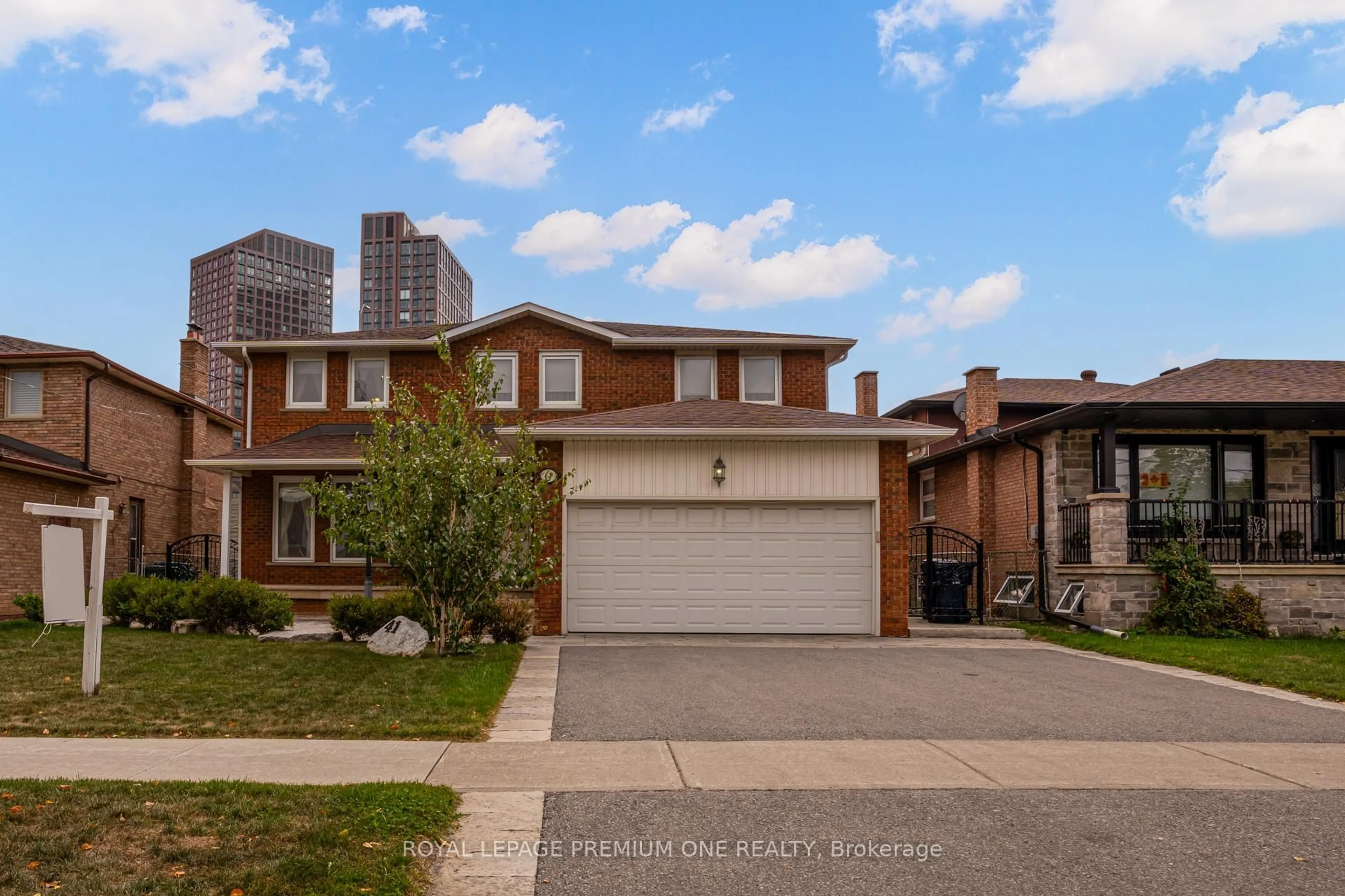 Home with brick exterior material, street for 41 Whitley Ave, Toronto Ontario M3K 1A1
