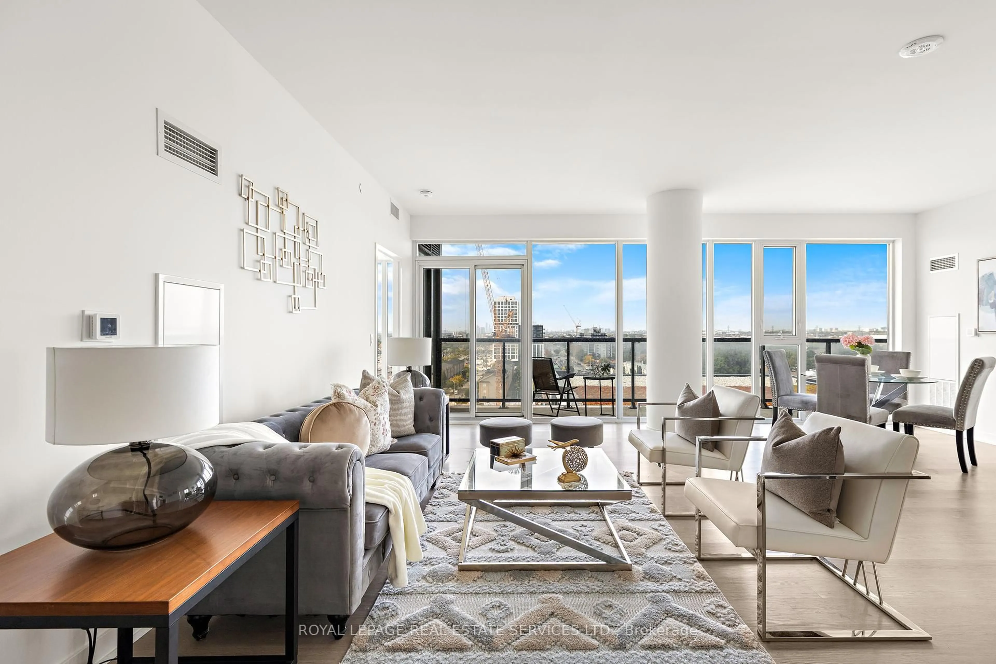 Living room with furniture, unknown for 859 The Queensway #1006, Toronto Ontario M8Z 1N8
