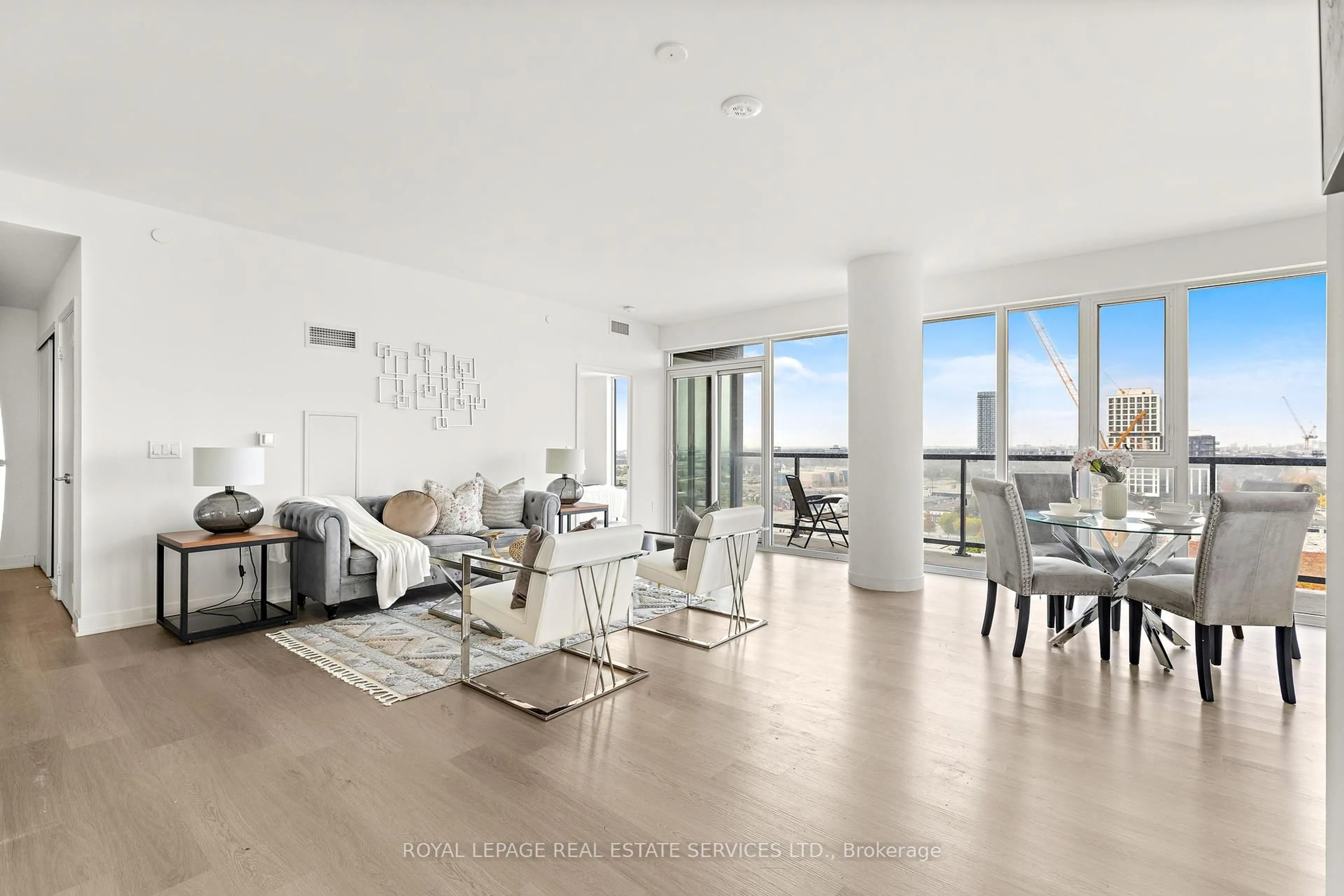 Living room with furniture, unknown for 859 The Queensway #1006, Toronto Ontario M8Z 1N8