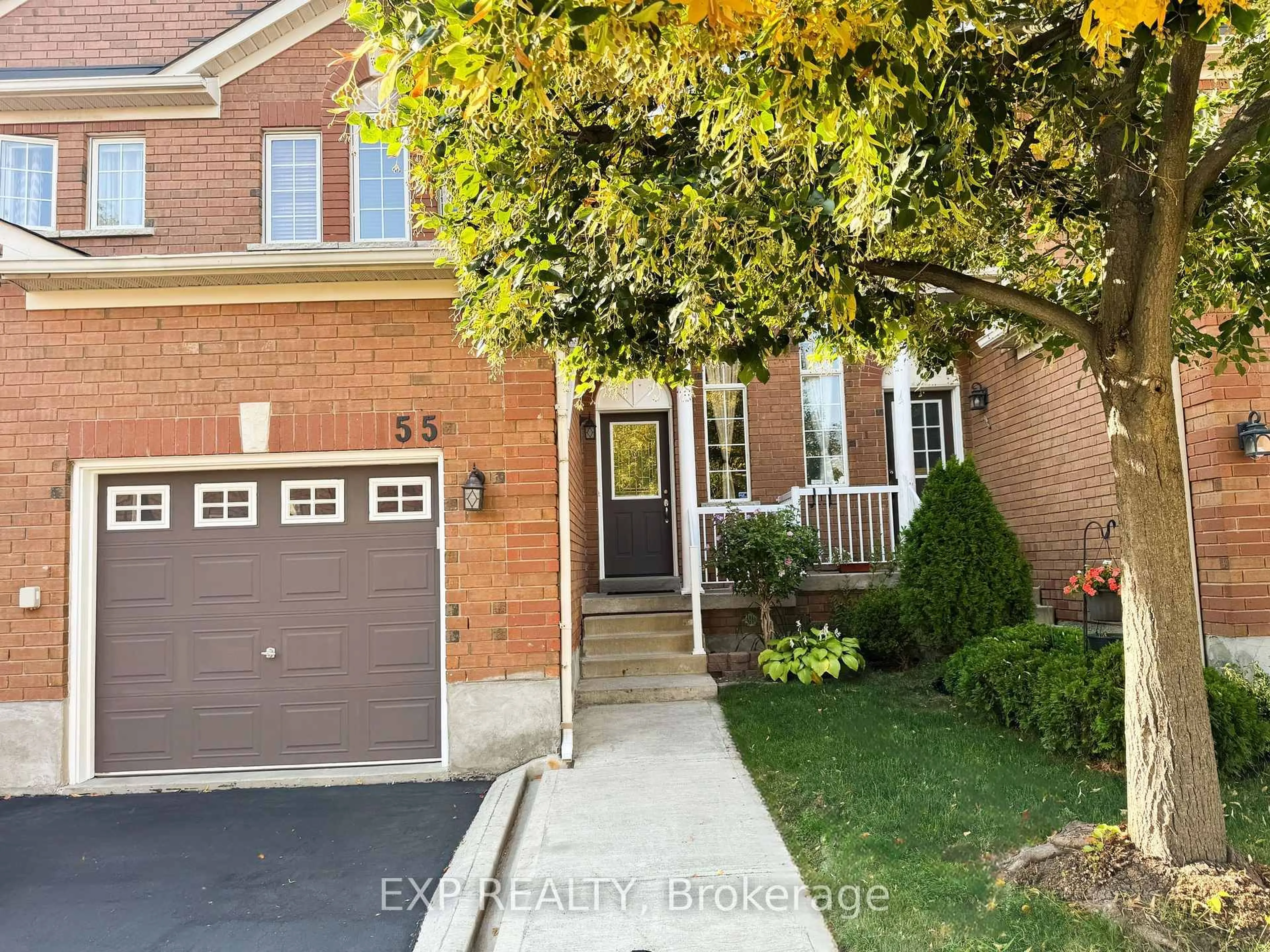 Home with brick exterior material, street for 9900 McLaughlin Rd #55, Brampton Ontario L6X 4Y3