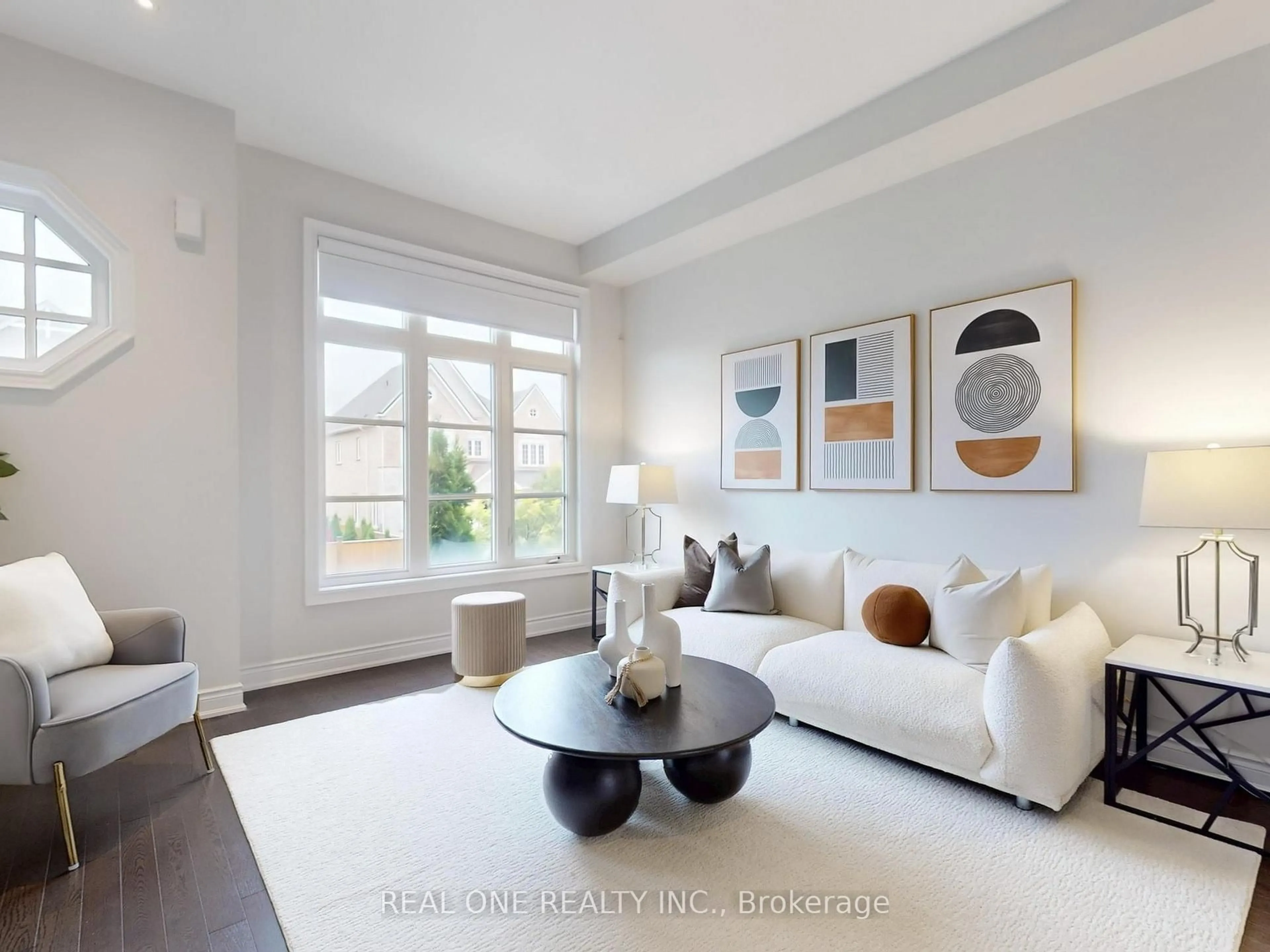 Living room with furniture, unknown for 2161 Lillykin St, Oakville Ontario L6H 0N2