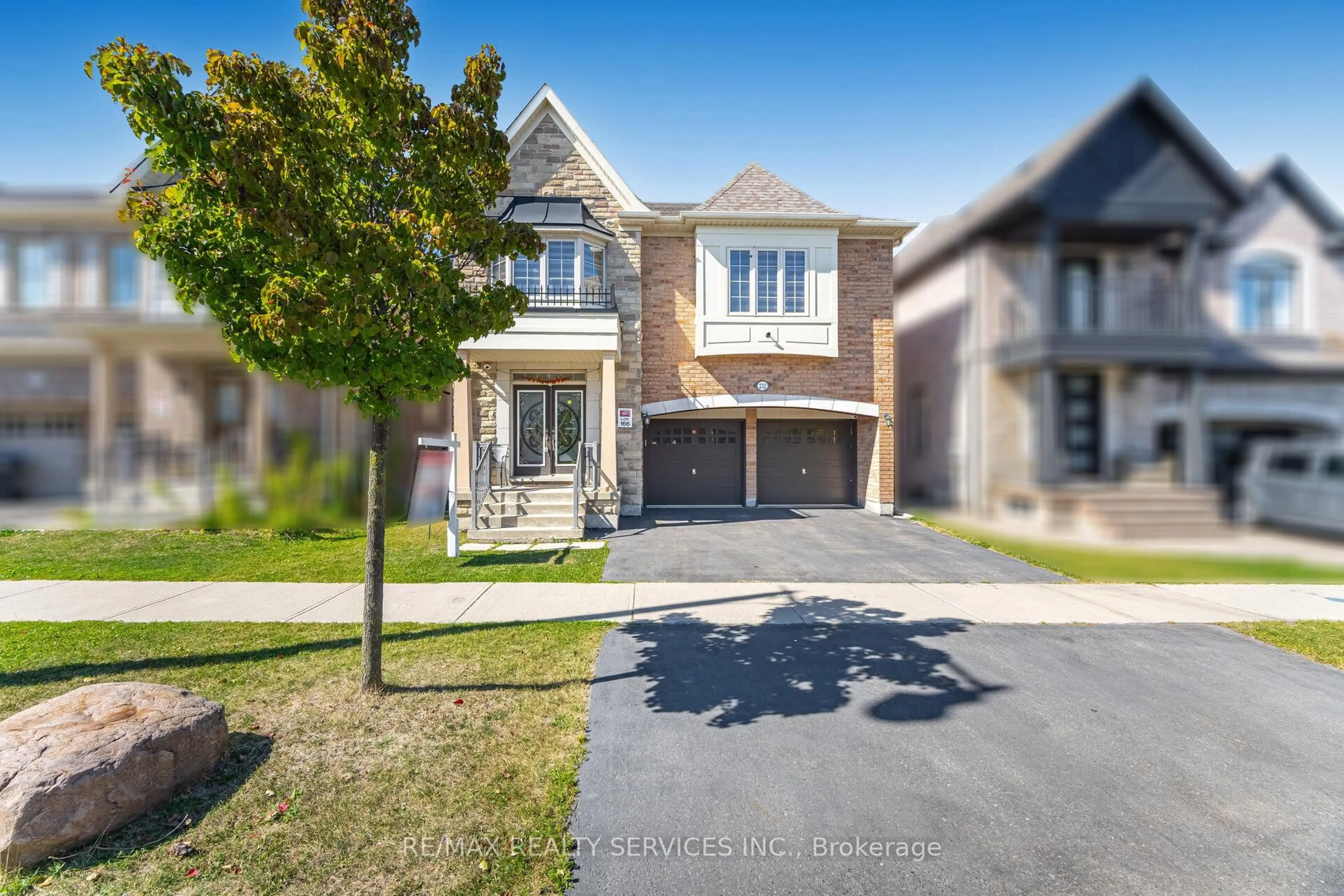 Home with brick exterior material, street for 232 Sussexvale Dr, Brampton Ontario L6R 3S3
