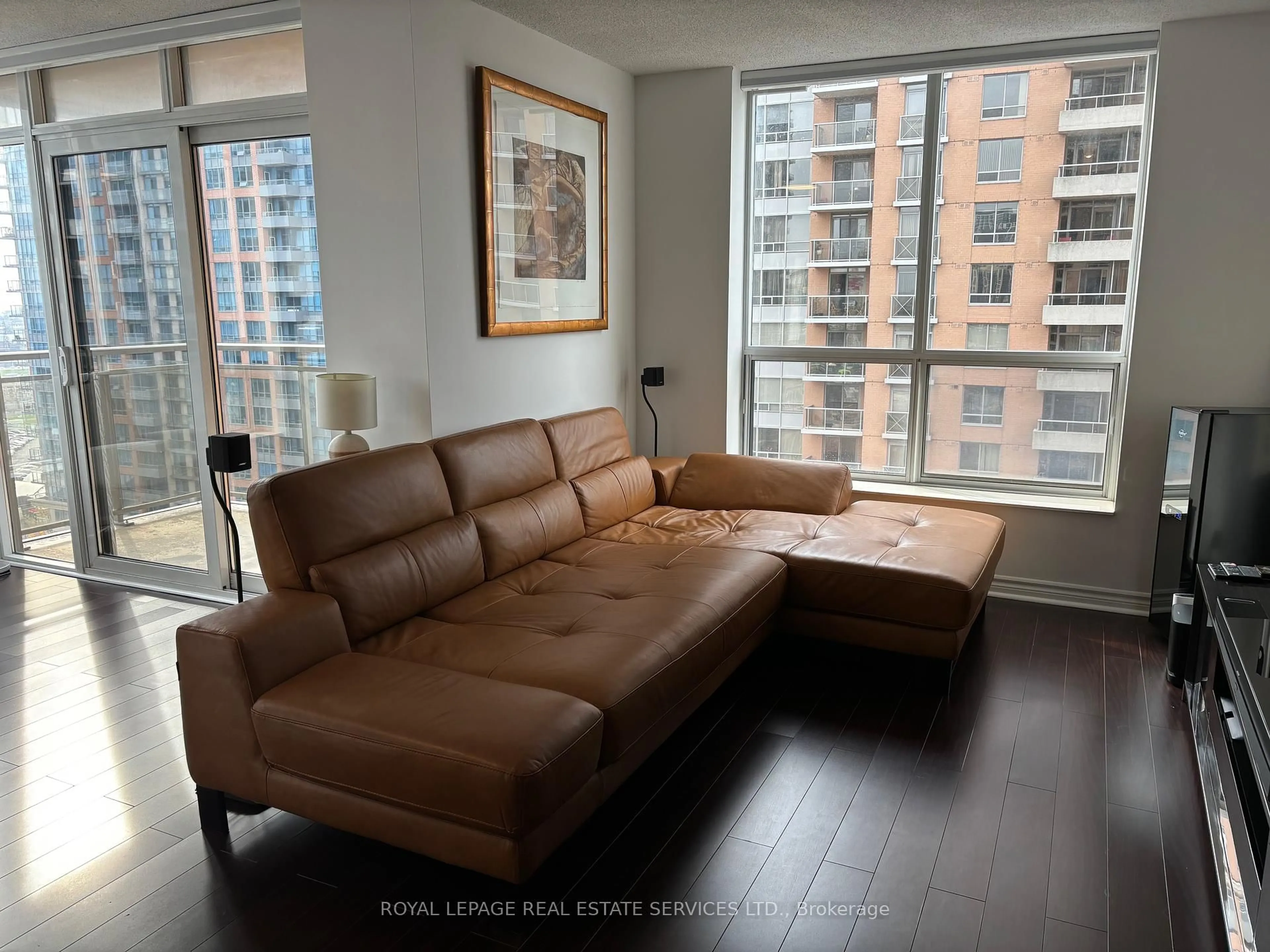 Living room with furniture, unknown for 5229 Dundas St #1210, Toronto Ontario M9B 6L9