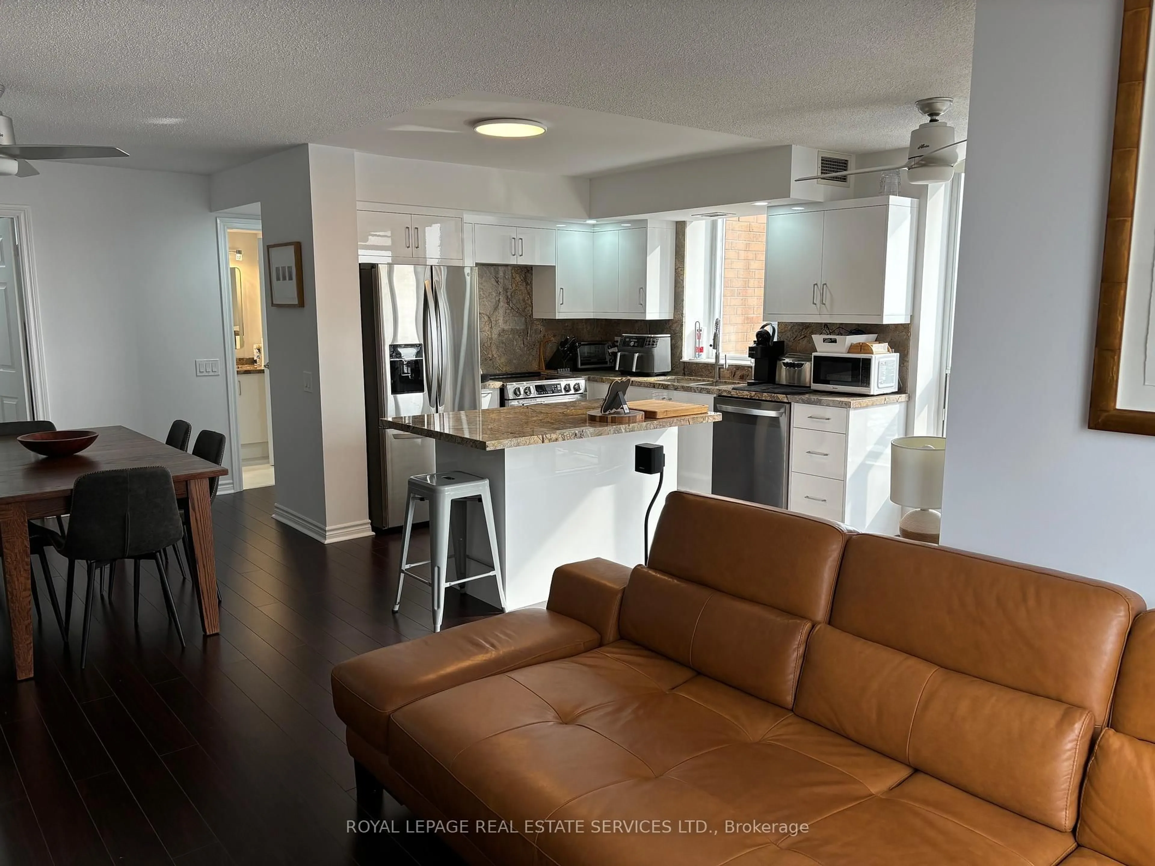Open concept kitchen, unknown for 5229 Dundas St #1210, Toronto Ontario M9B 6L9