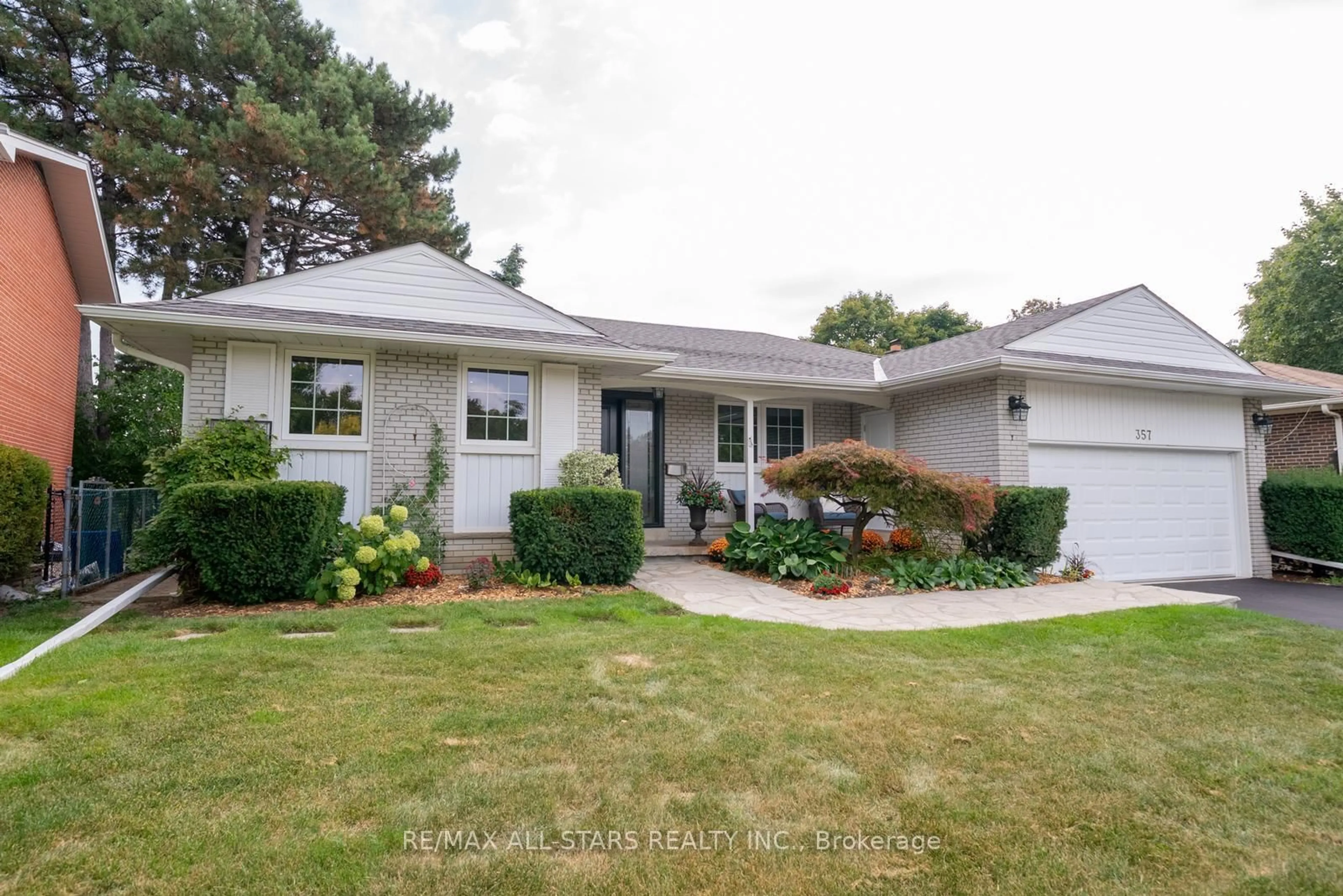Home with vinyl exterior material, street for 357 Markland Dr, Toronto Ontario M9C 1S1