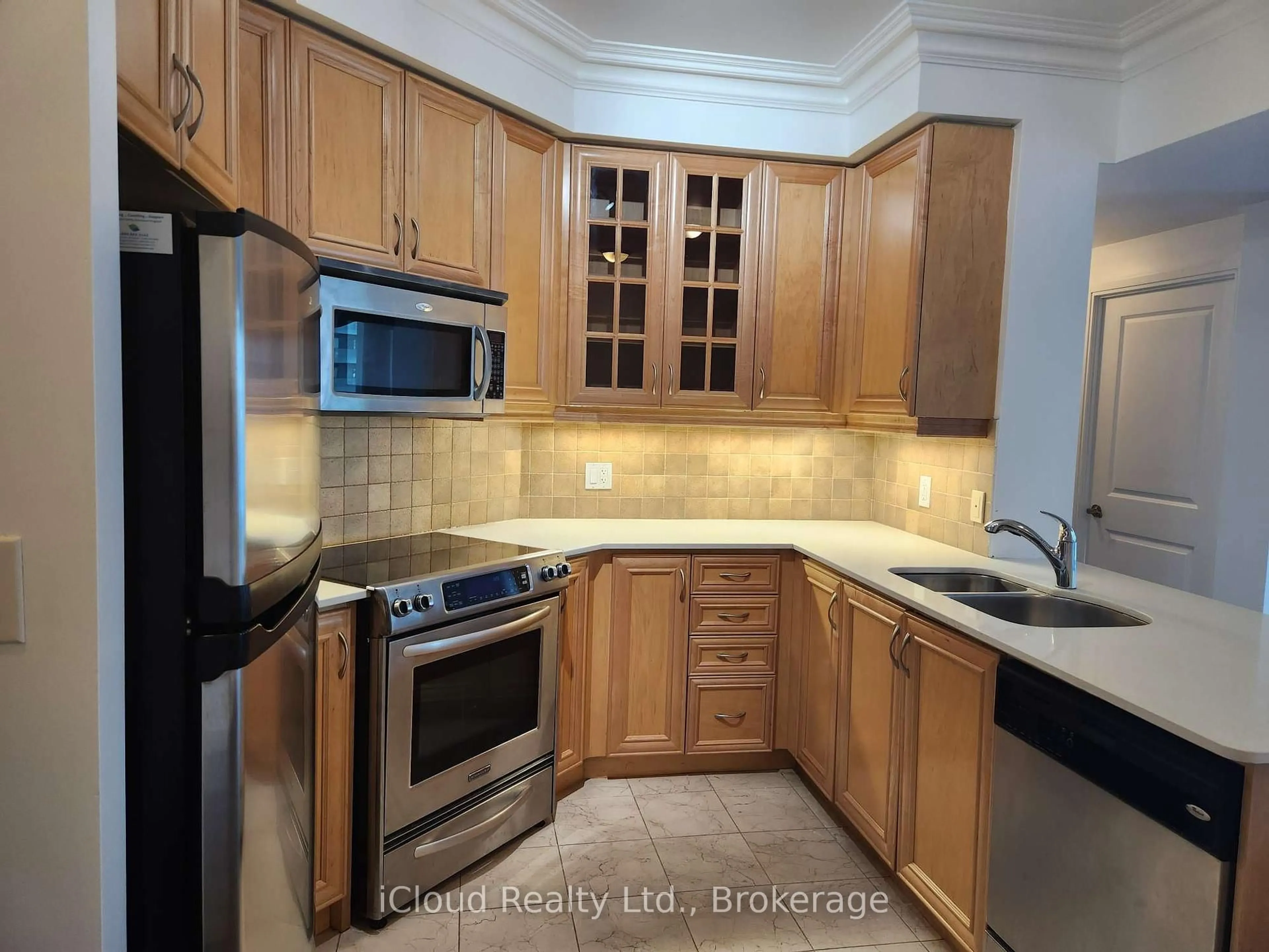 Standard kitchen, unknown for 80 Absolute Ave #1907, Mississauga Ontario L4Z 0A5