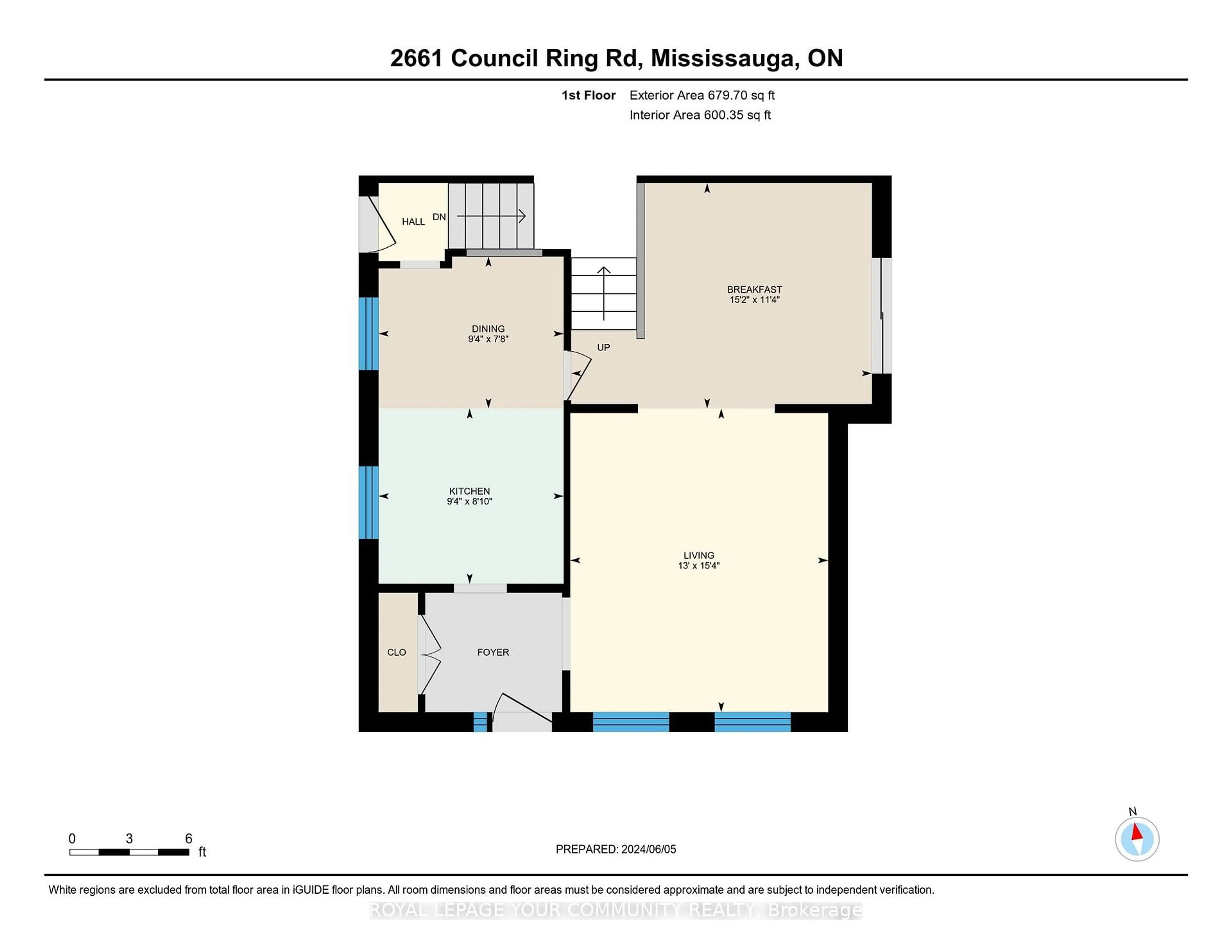 Floor plan for 2661 Council Ring Rd, Mississauga Ontario L5L 1S6