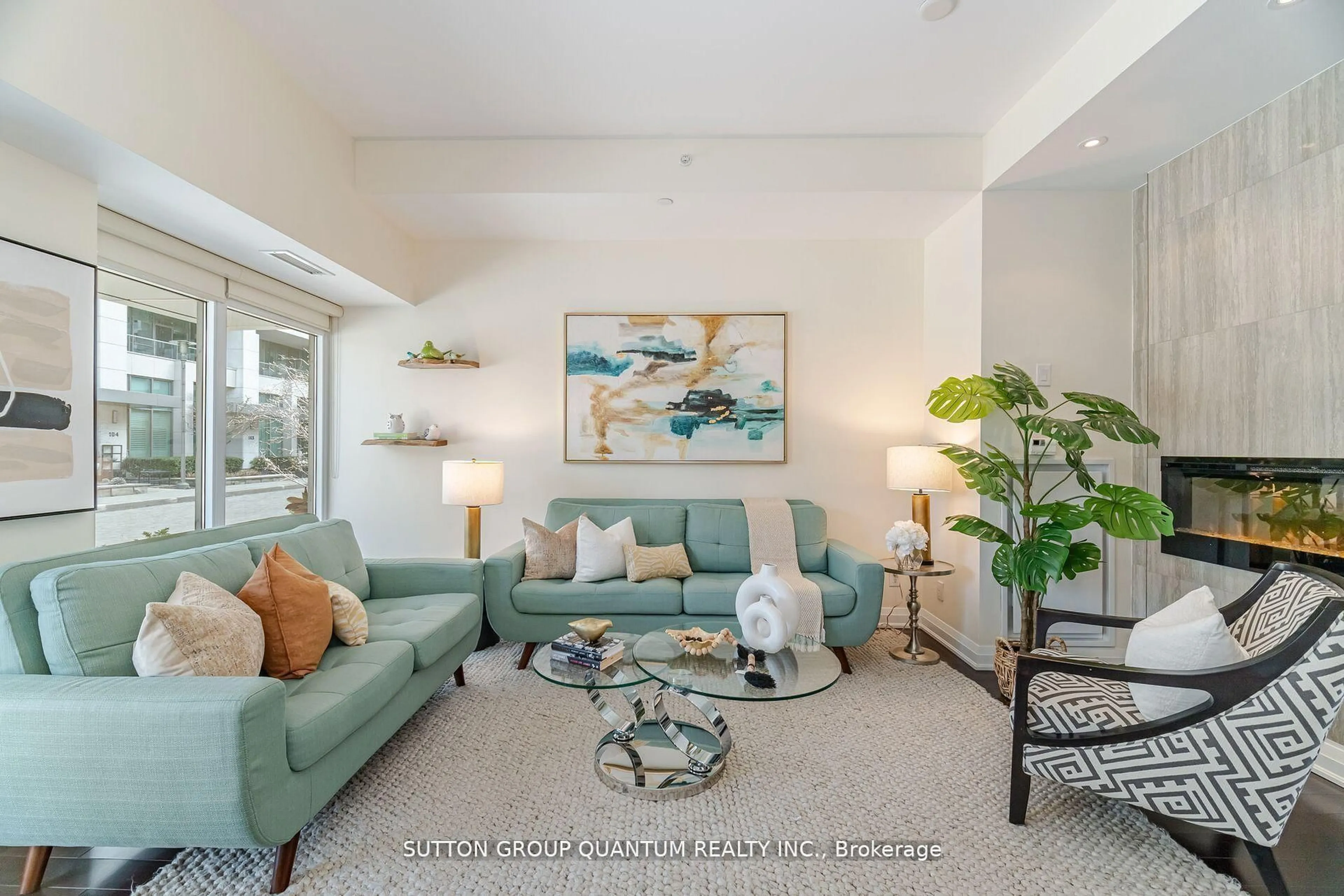 Living room with furniture, unknown for 56 Jones St #120, Oakville Ontario L6L 3E5