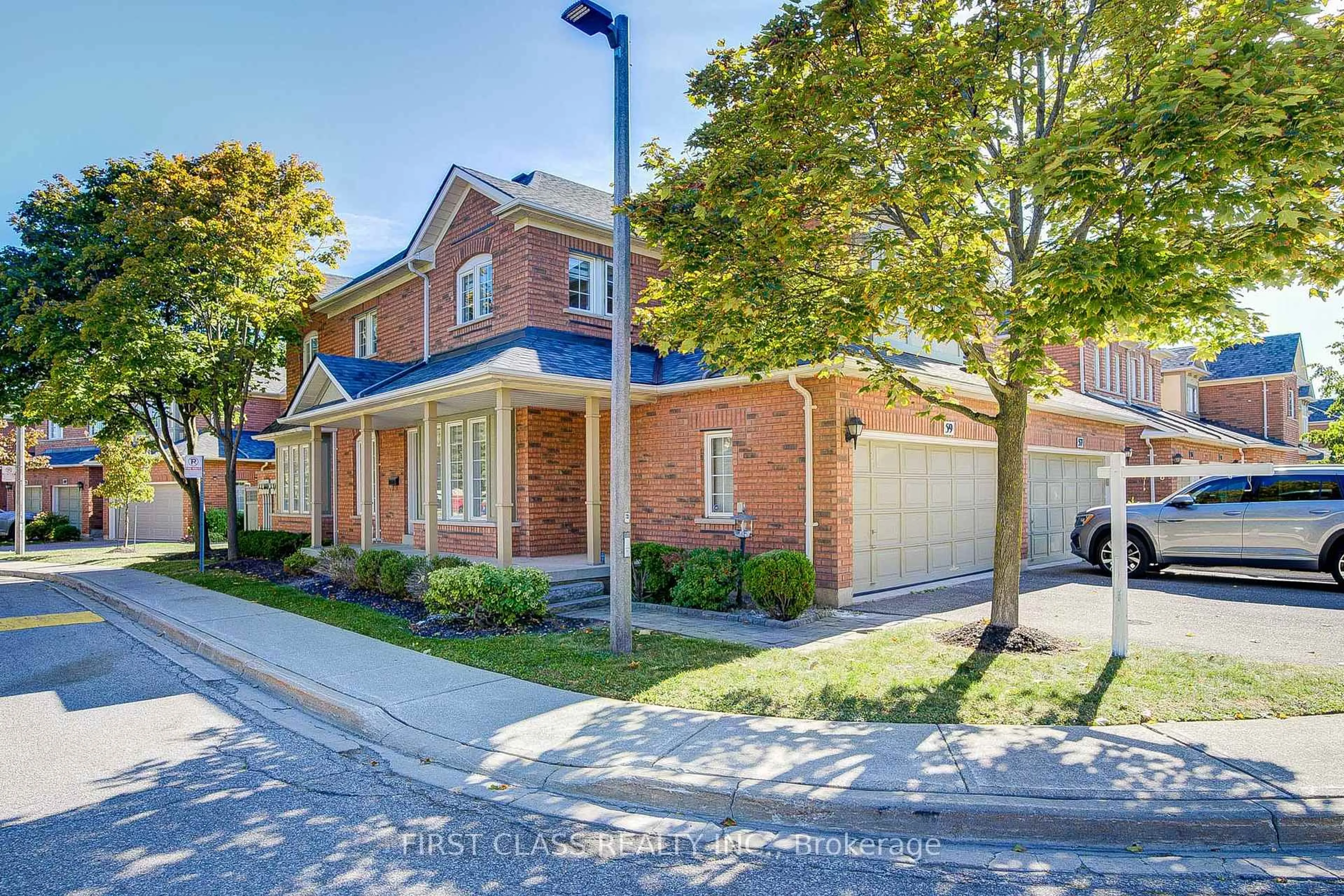 Home with brick exterior material, street for 2665 Thomas St #59, Mississauga Ontario L5M 6G6