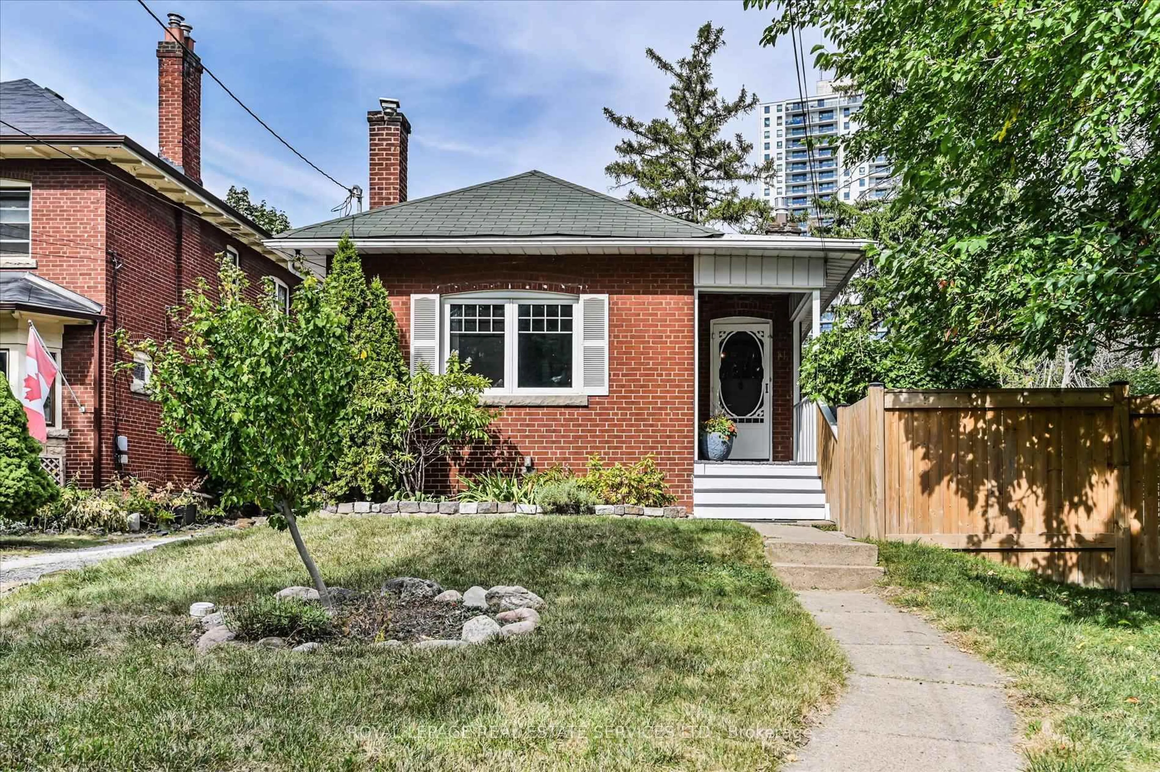 Home with brick exterior material, street for 11 King Street Cres, Toronto Ontario M9N 1K7