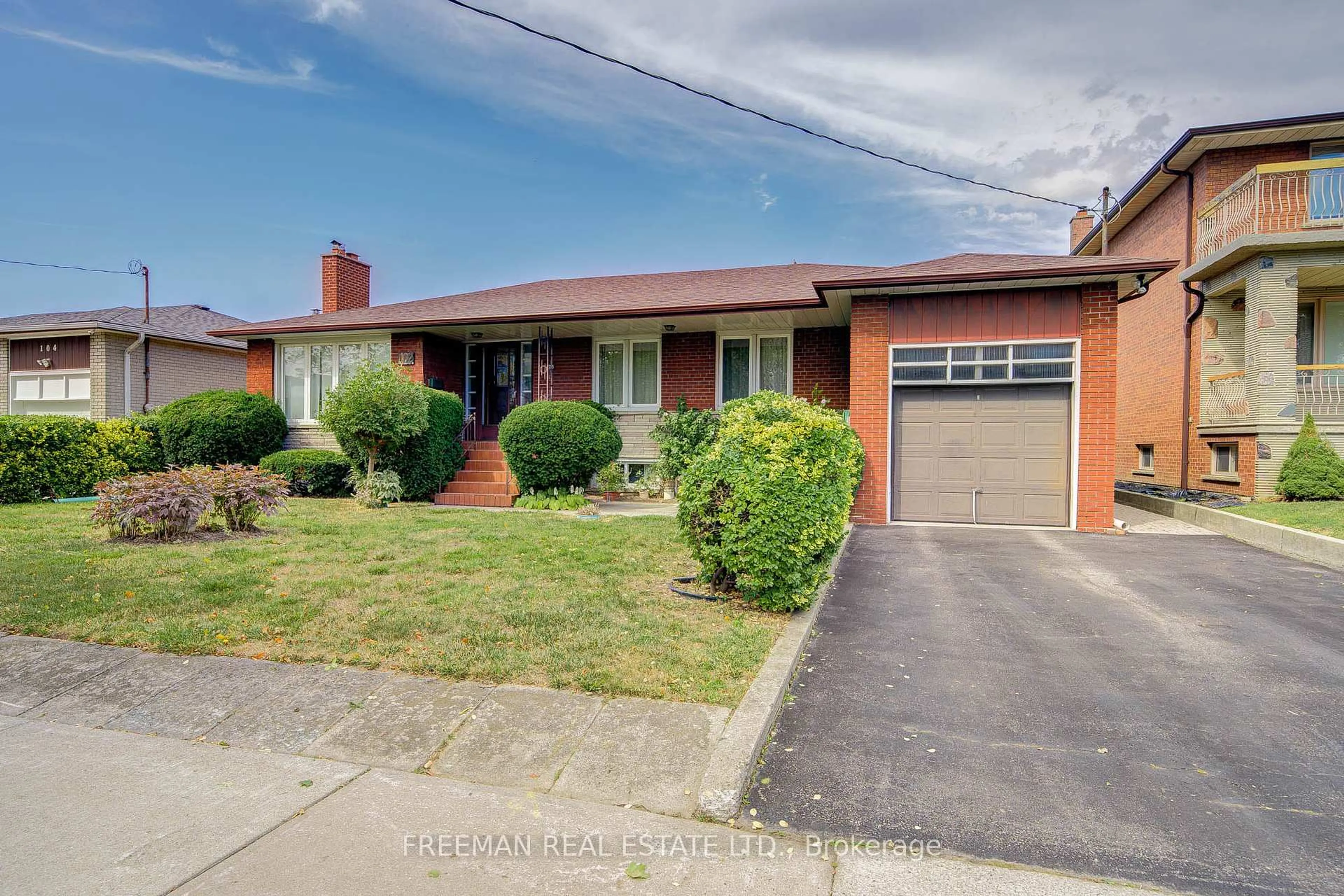 Home with brick exterior material, street for 102 Hallsport Cres, Toronto Ontario M3M 2K6