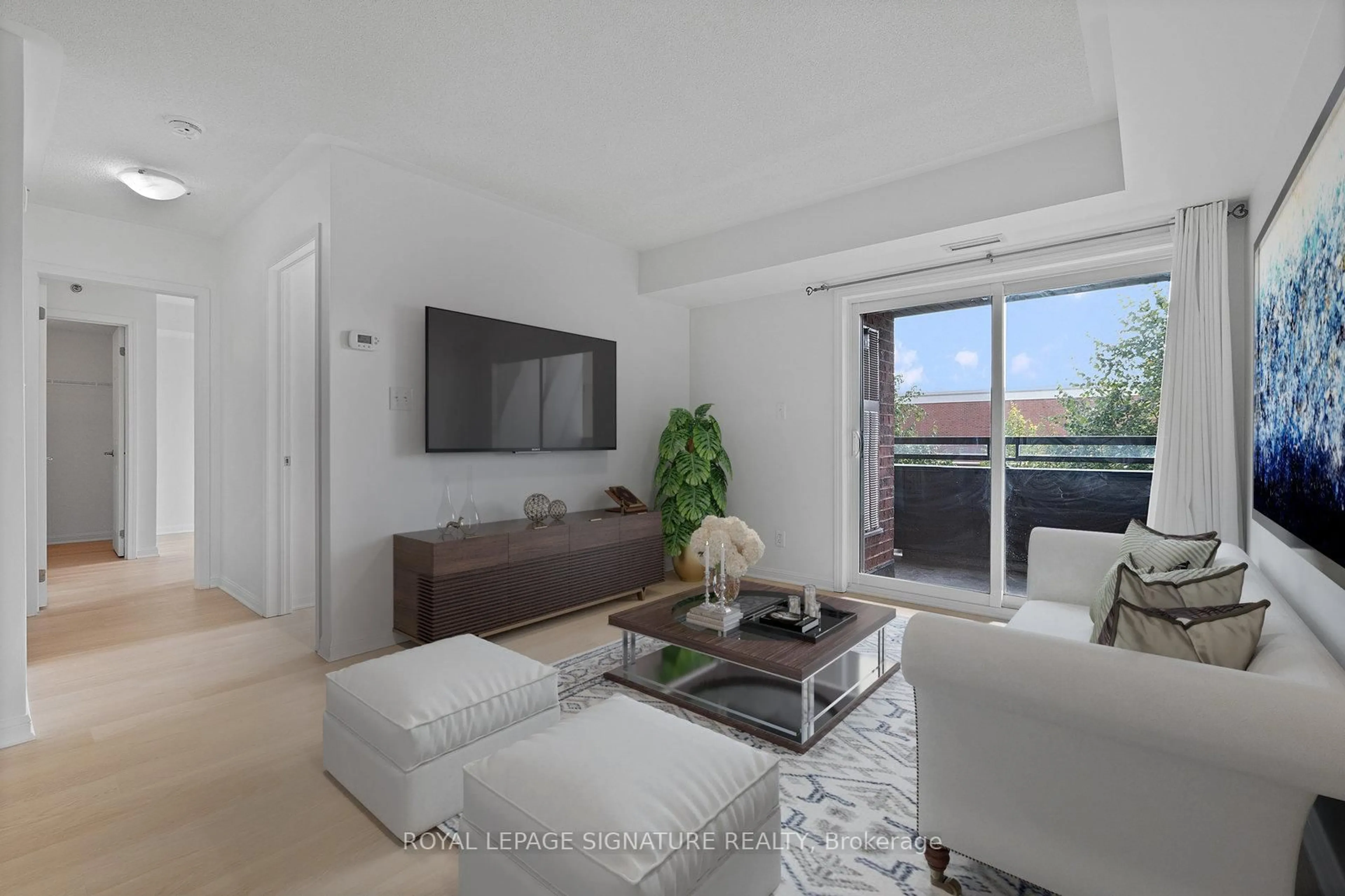 Living room with furniture, unknown for 3070 Rotary Way #216, Burlington Ontario L7M 0H1