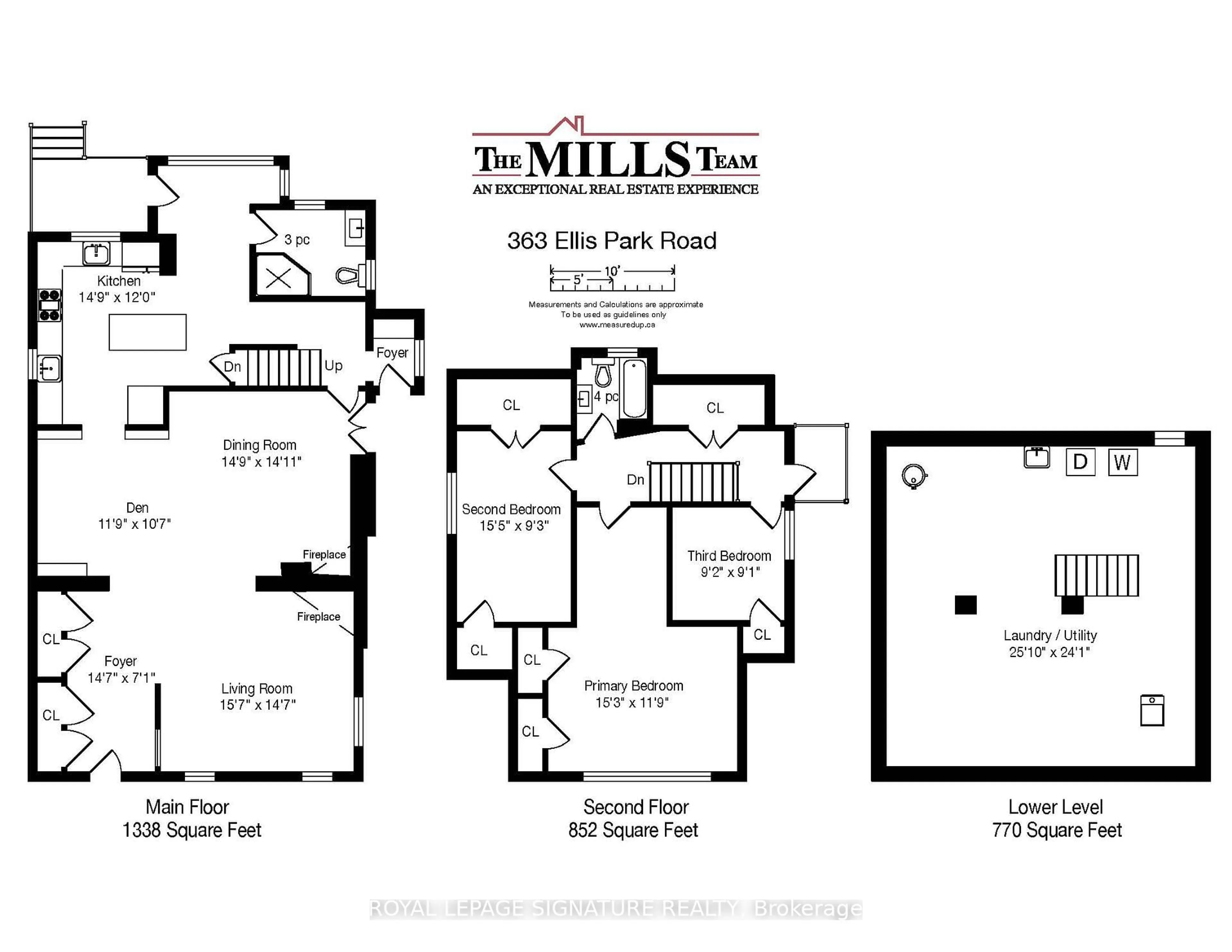 Floor plan for 363 Ellis Park Rd, Toronto Ontario M6S 2V7